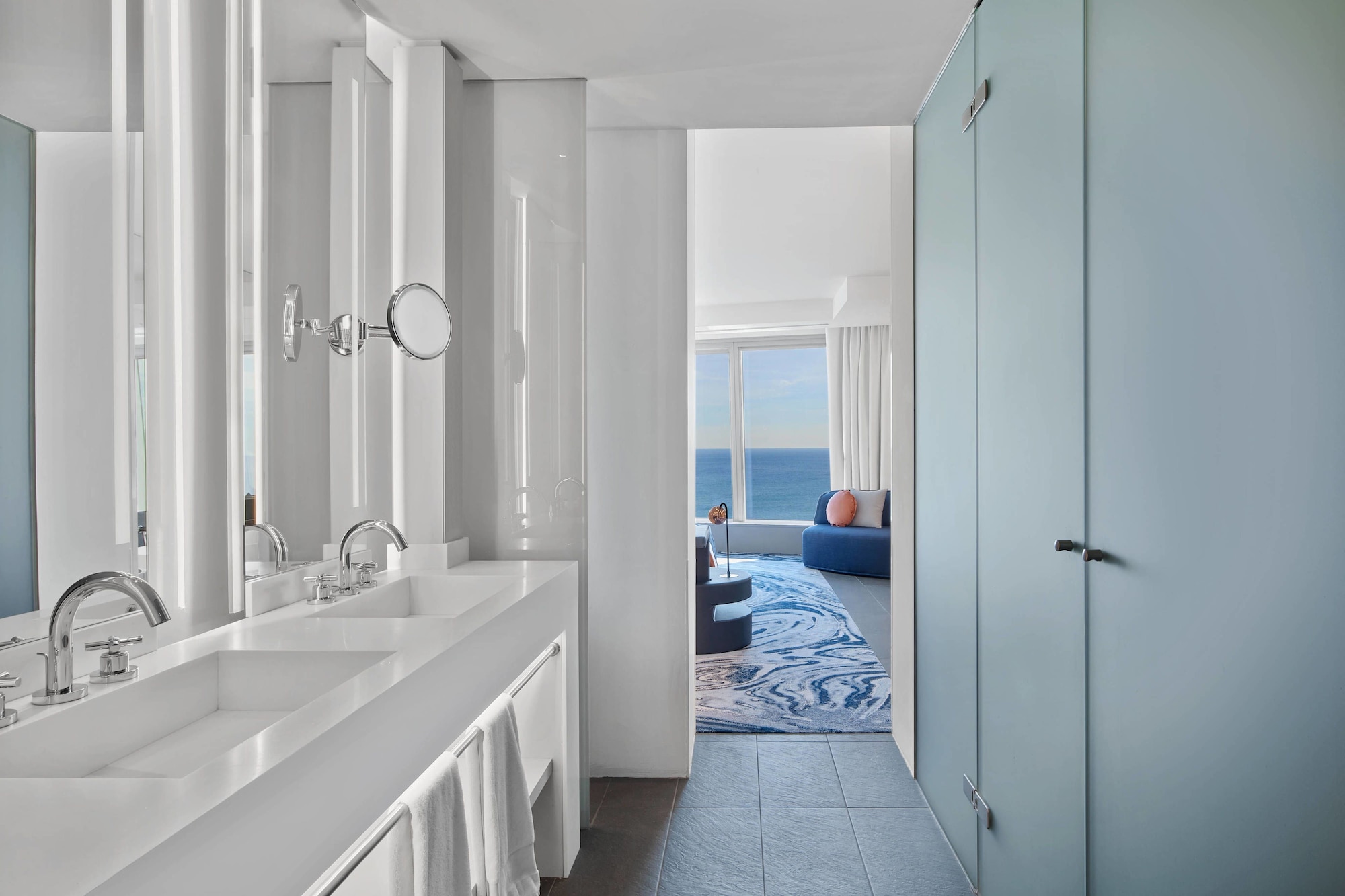 1 Bedroom, Cool, Suite, King Bed, Corner، W Barcelona 5/7