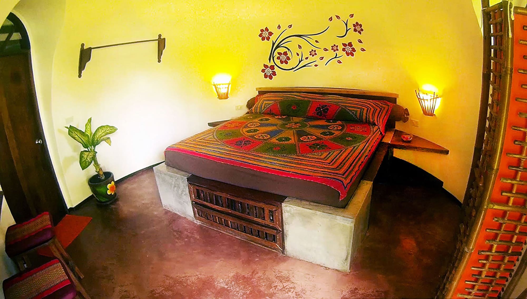 1 Bedroom, Premium, Bungalow, King Bed, Garden Area, Flower Power Village 3/3