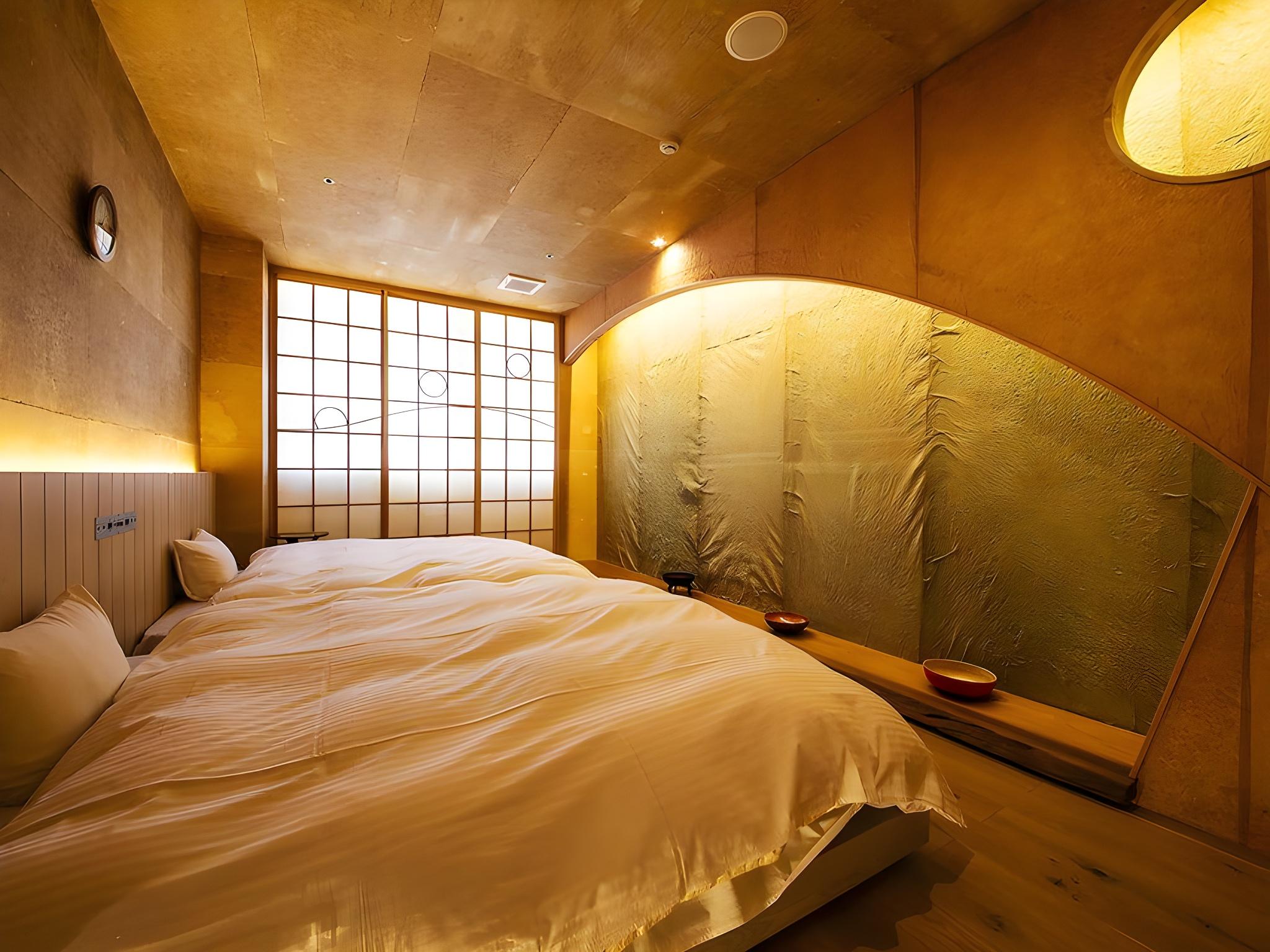 Semi Room, Japanese Western, 2 Semi Double Beds, Bathtub