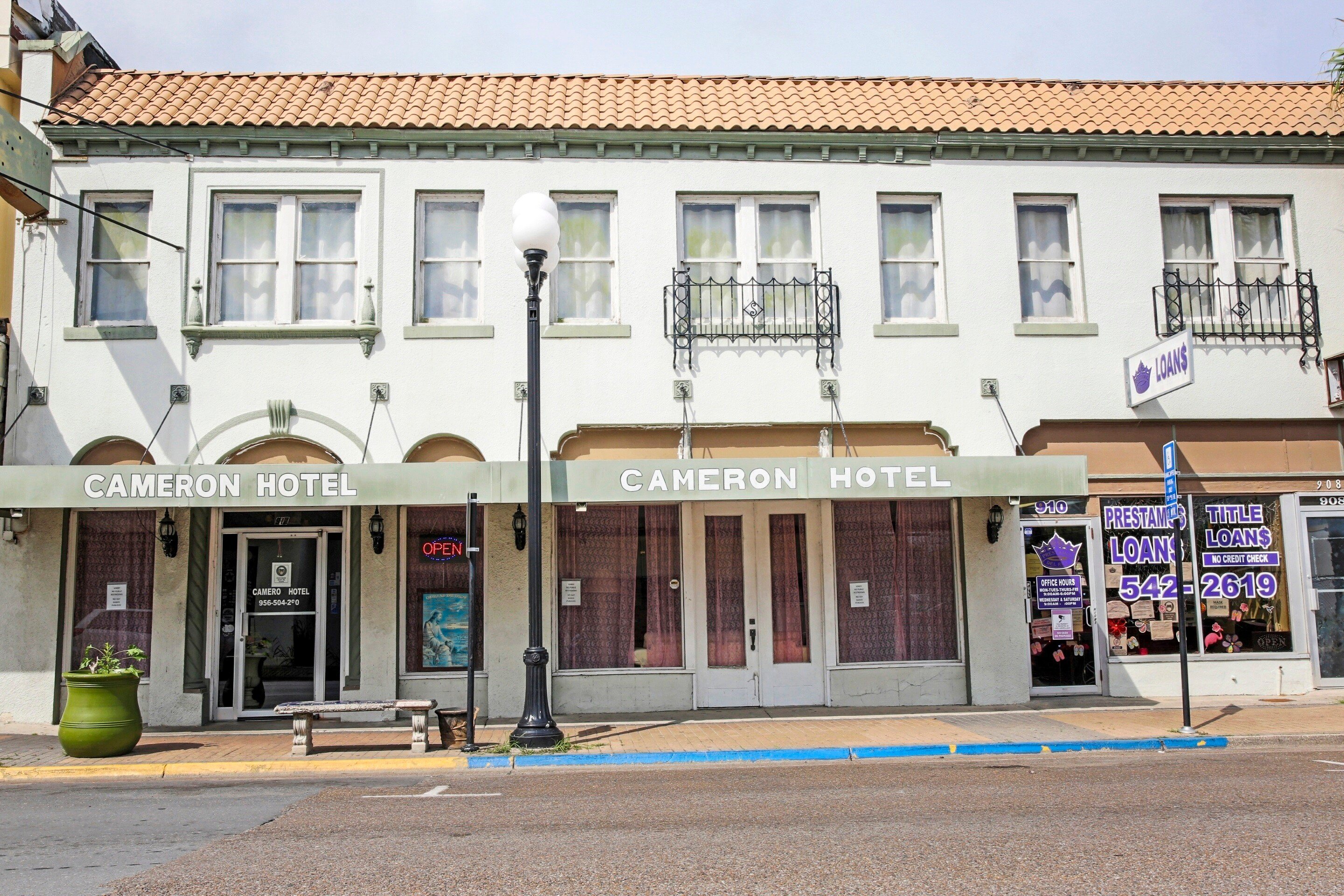 Historic Cameron Hotel Brownsville I-69E 1/25