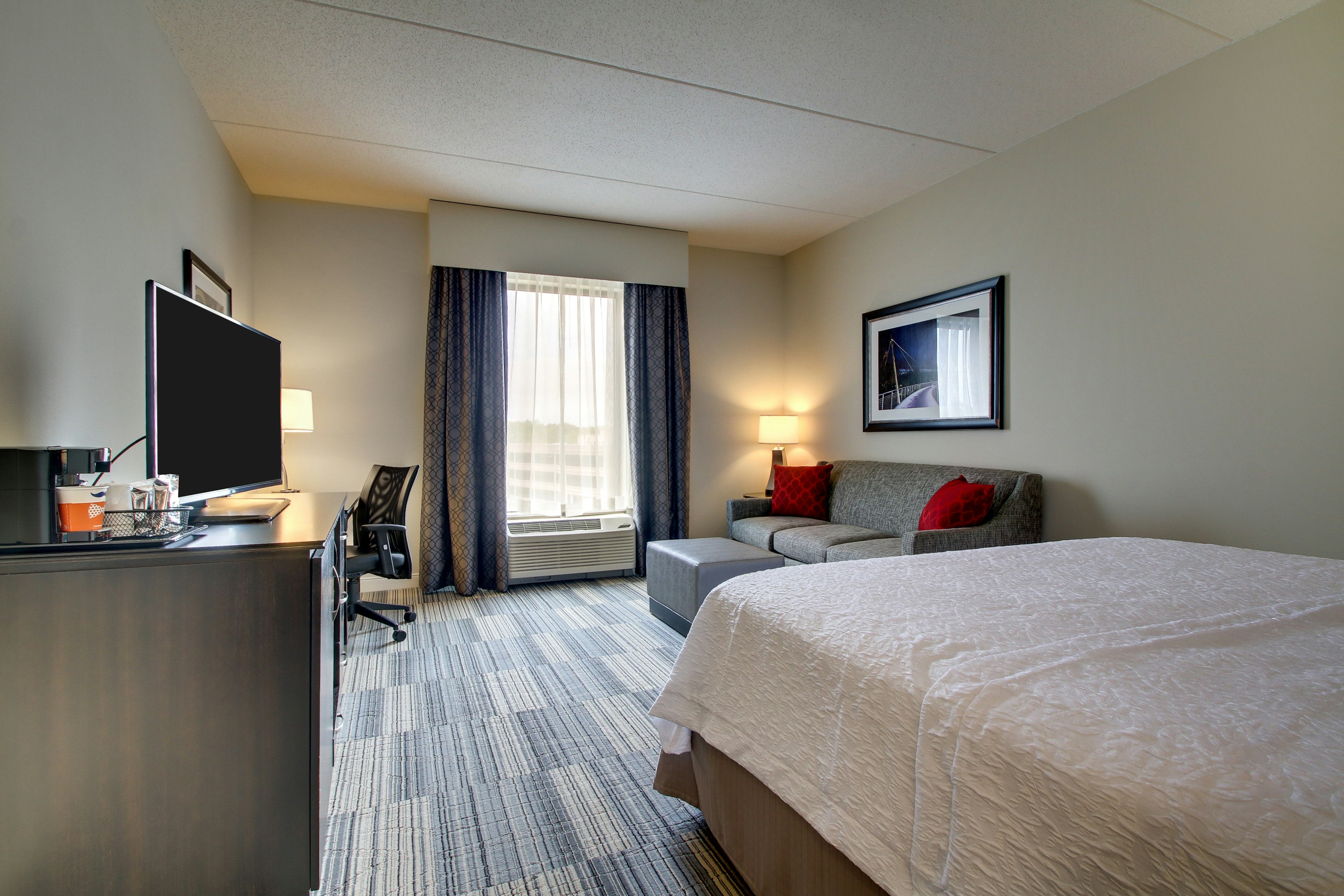 ROOM, KING BED, SOFA