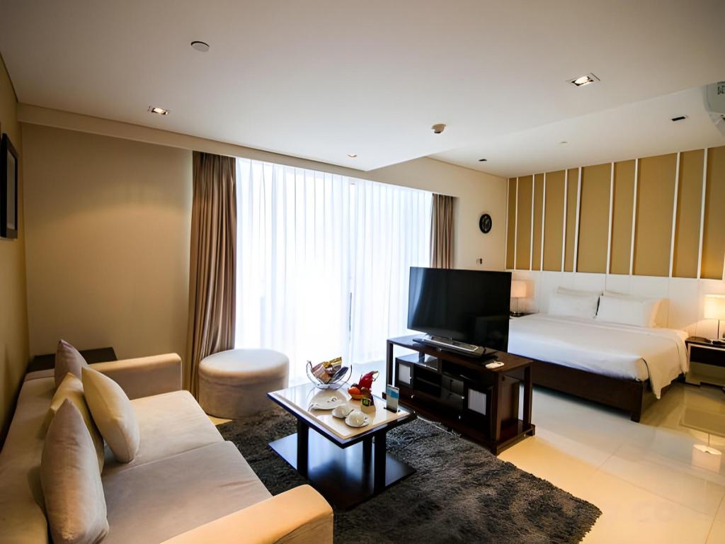 استوديو بسرير كينج بإطلالة، The Costa Nha Trang Residences 9/10