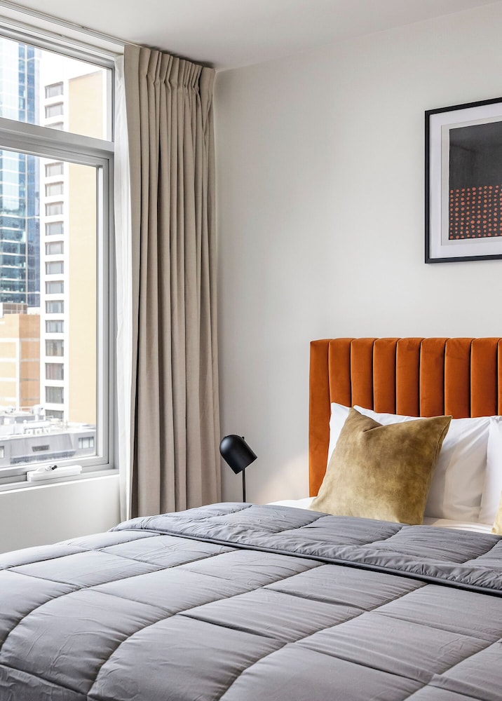 شقة بسرير كينج بغرفة نوم واحدة، Oaks Melbourne on Lonsdale Suites 2/10