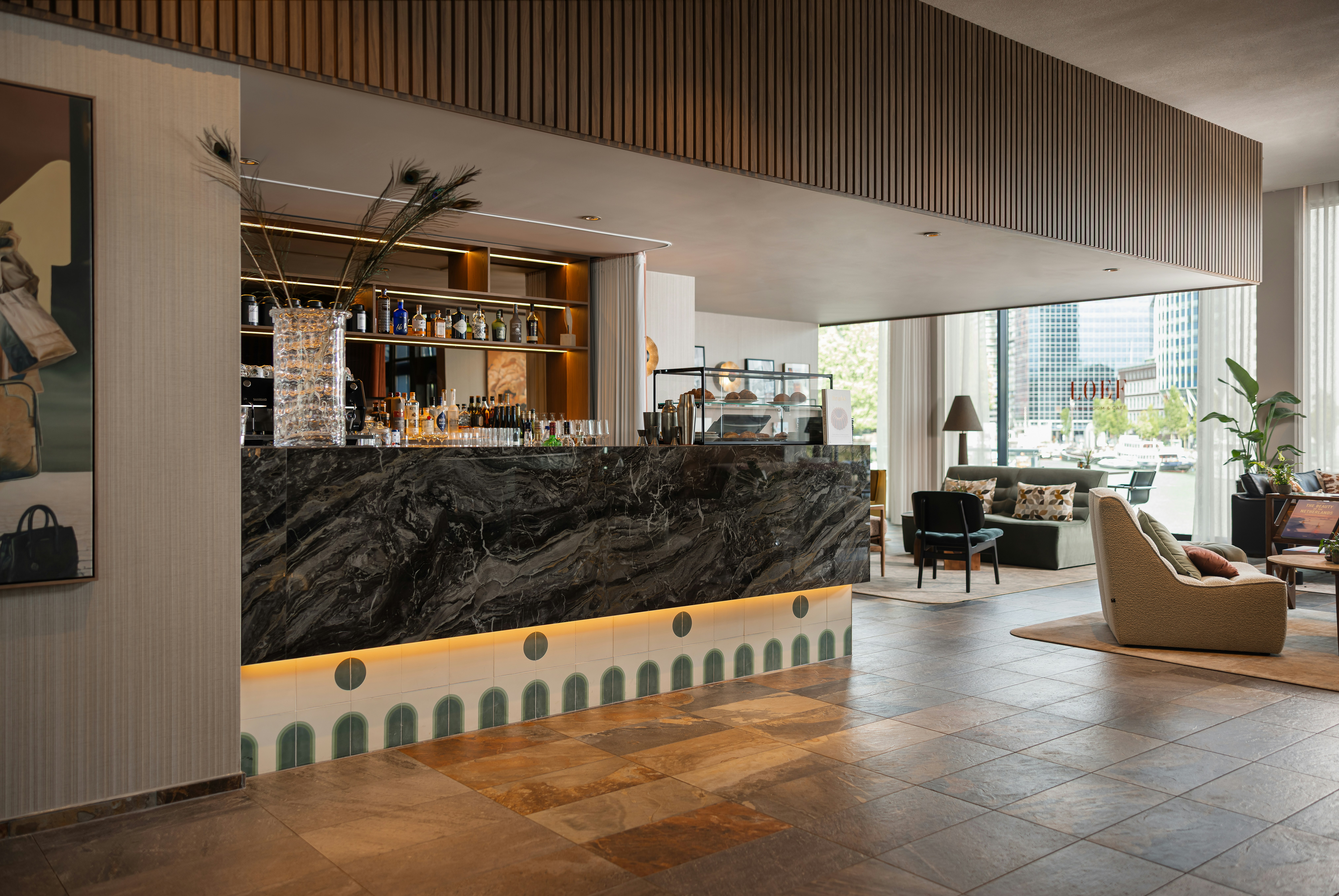 Lobby at DoubleTree by Hilton Rotterdam Centre, ROTTERDAM