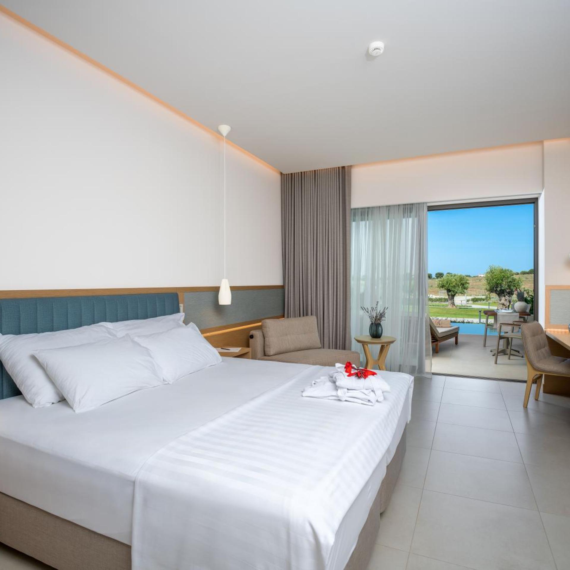 Deluxe, Lateral Side Sea View, Private Pool