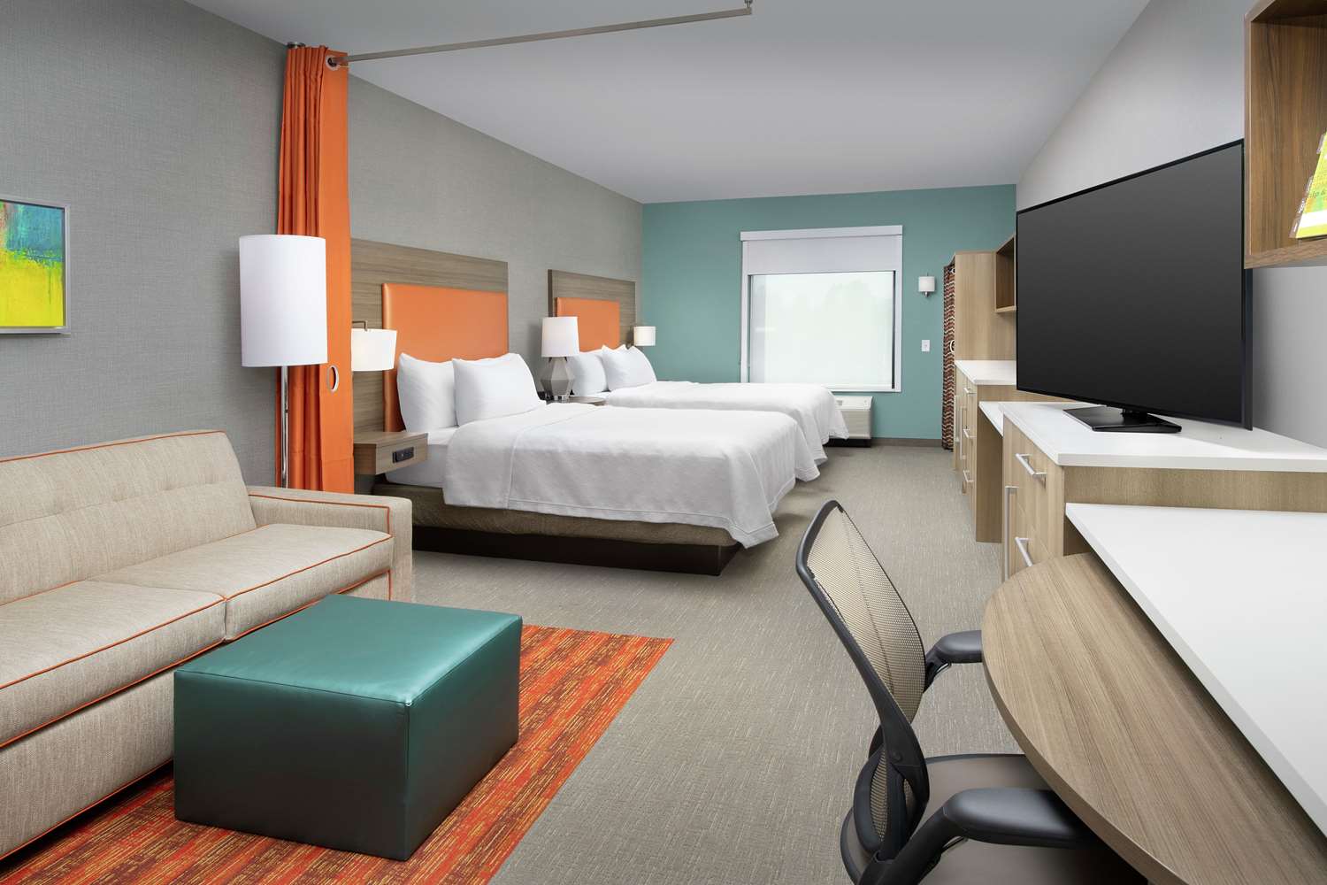 STUDIO, SUITE, 2 QUEEN BEDS, ACCESSIBLE