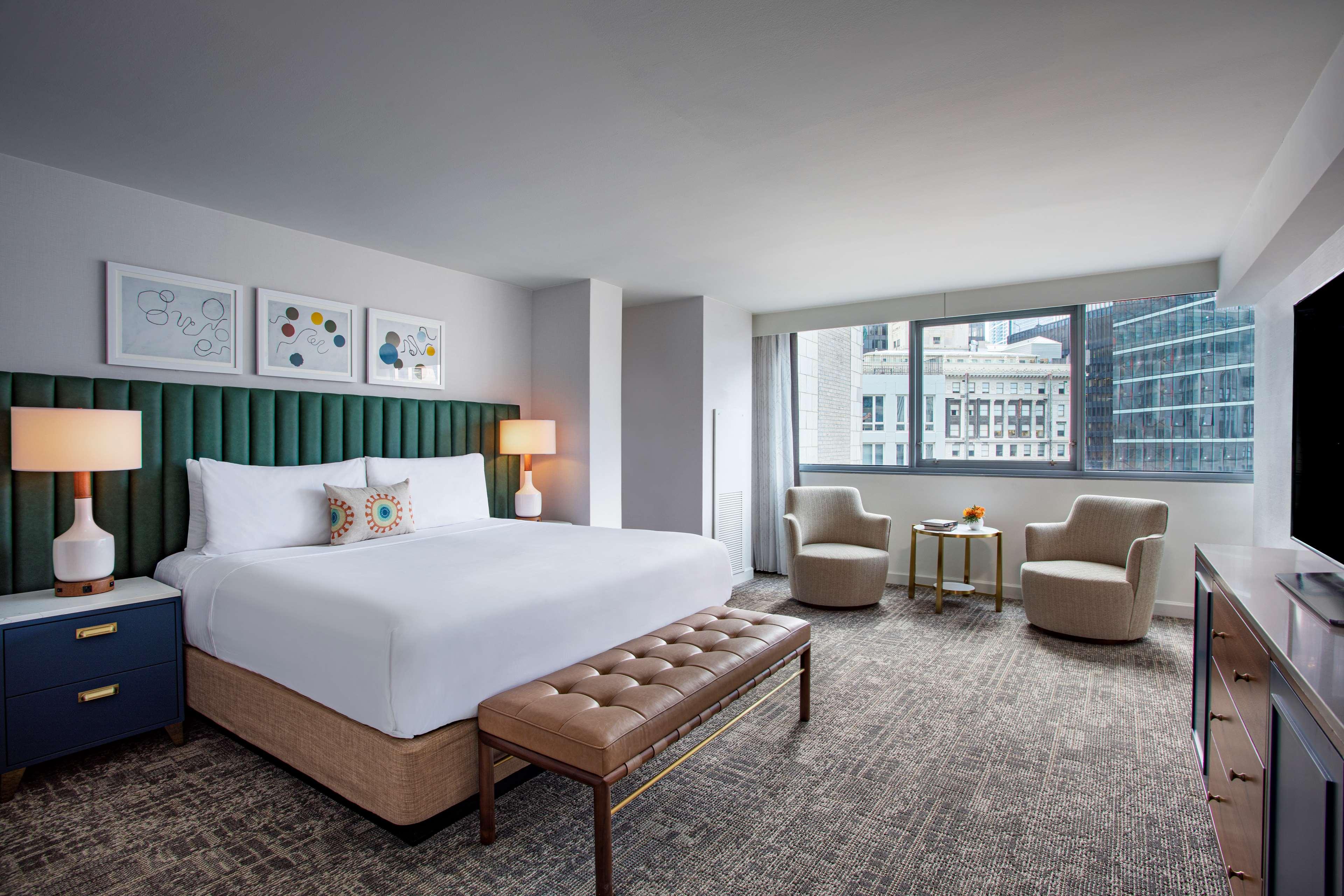 Room, King Bed, River View