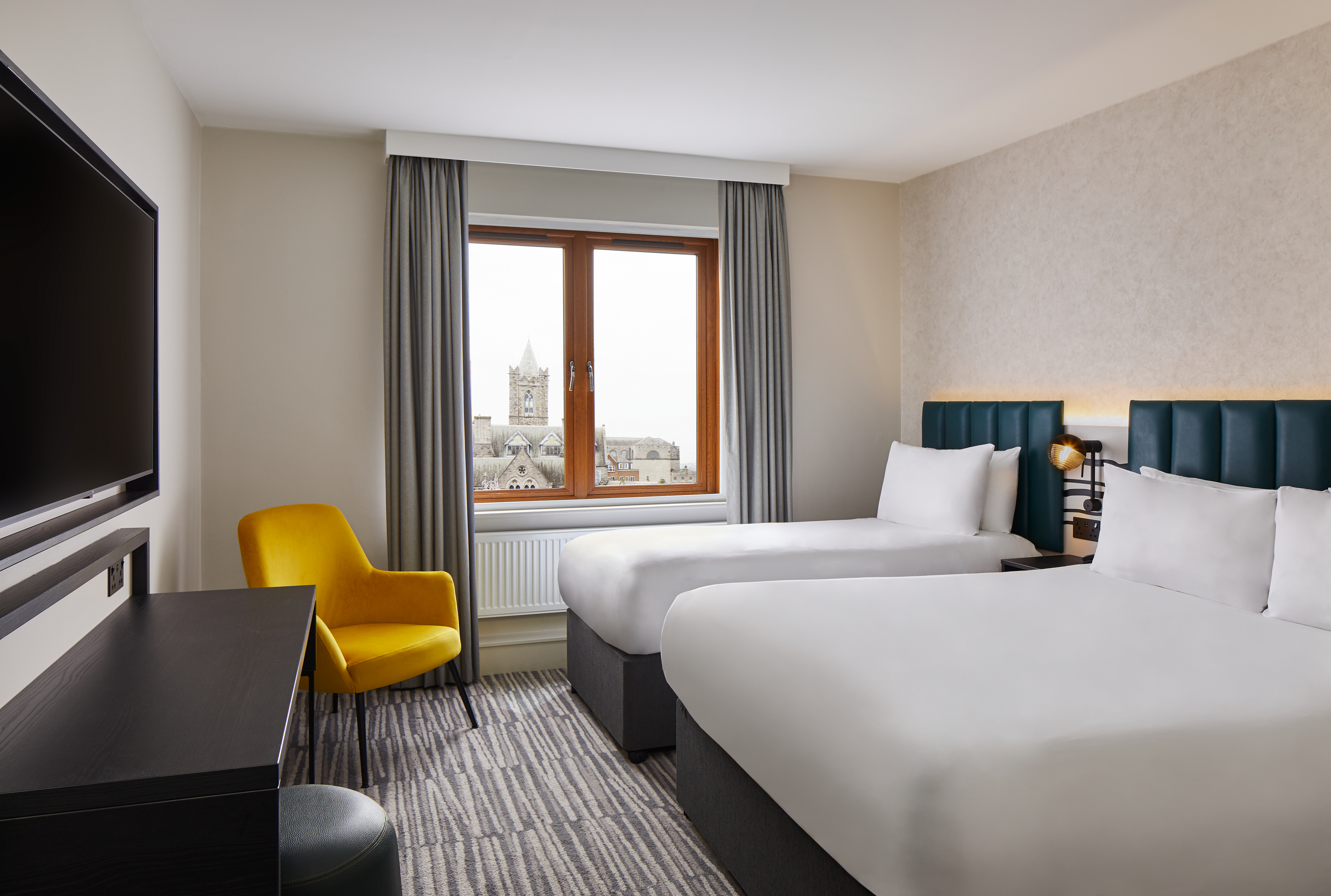 Room, Double Bed, Land View