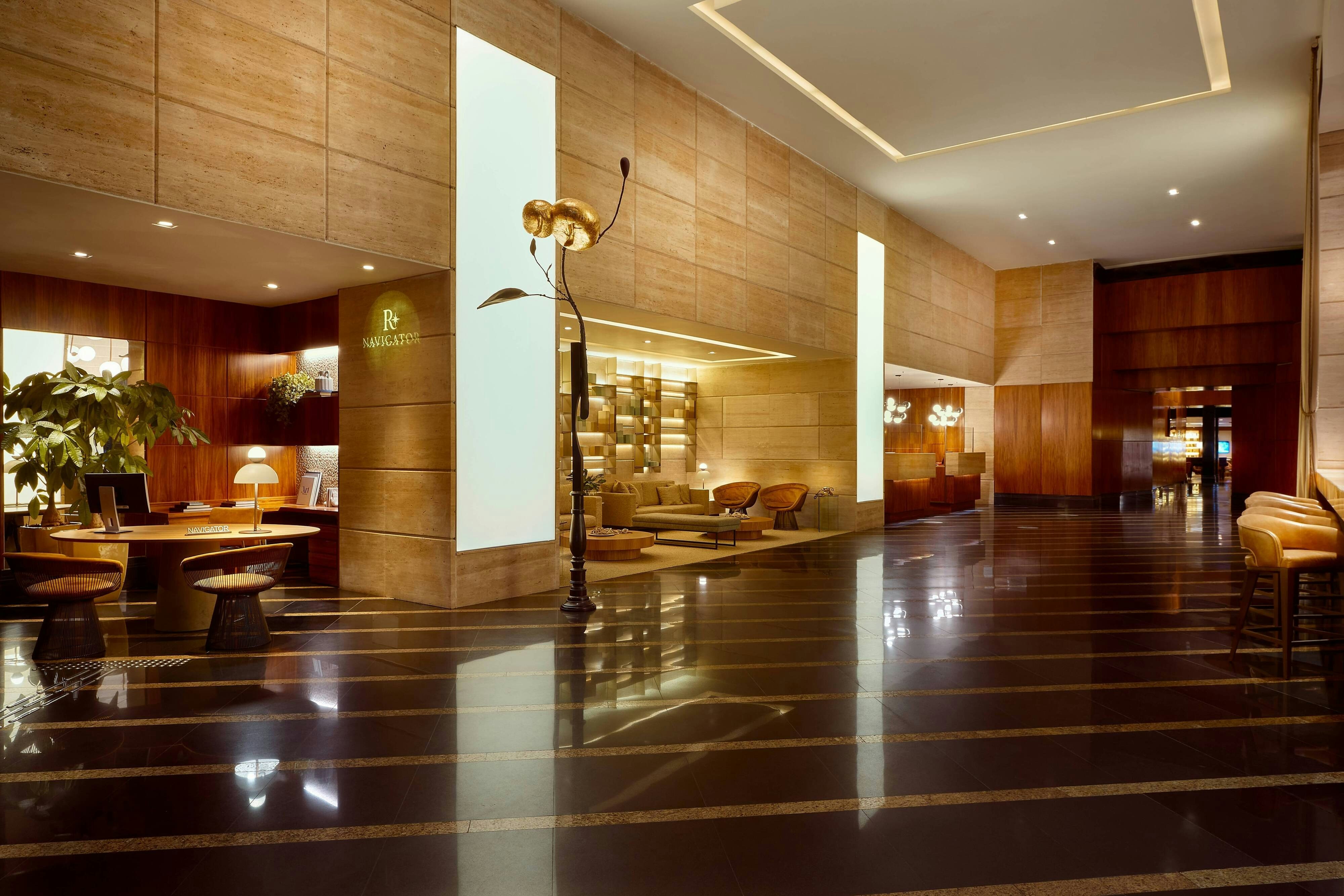 Lobby at RENAISSANCE SAO PAULO HOTEL, SAO PAULO