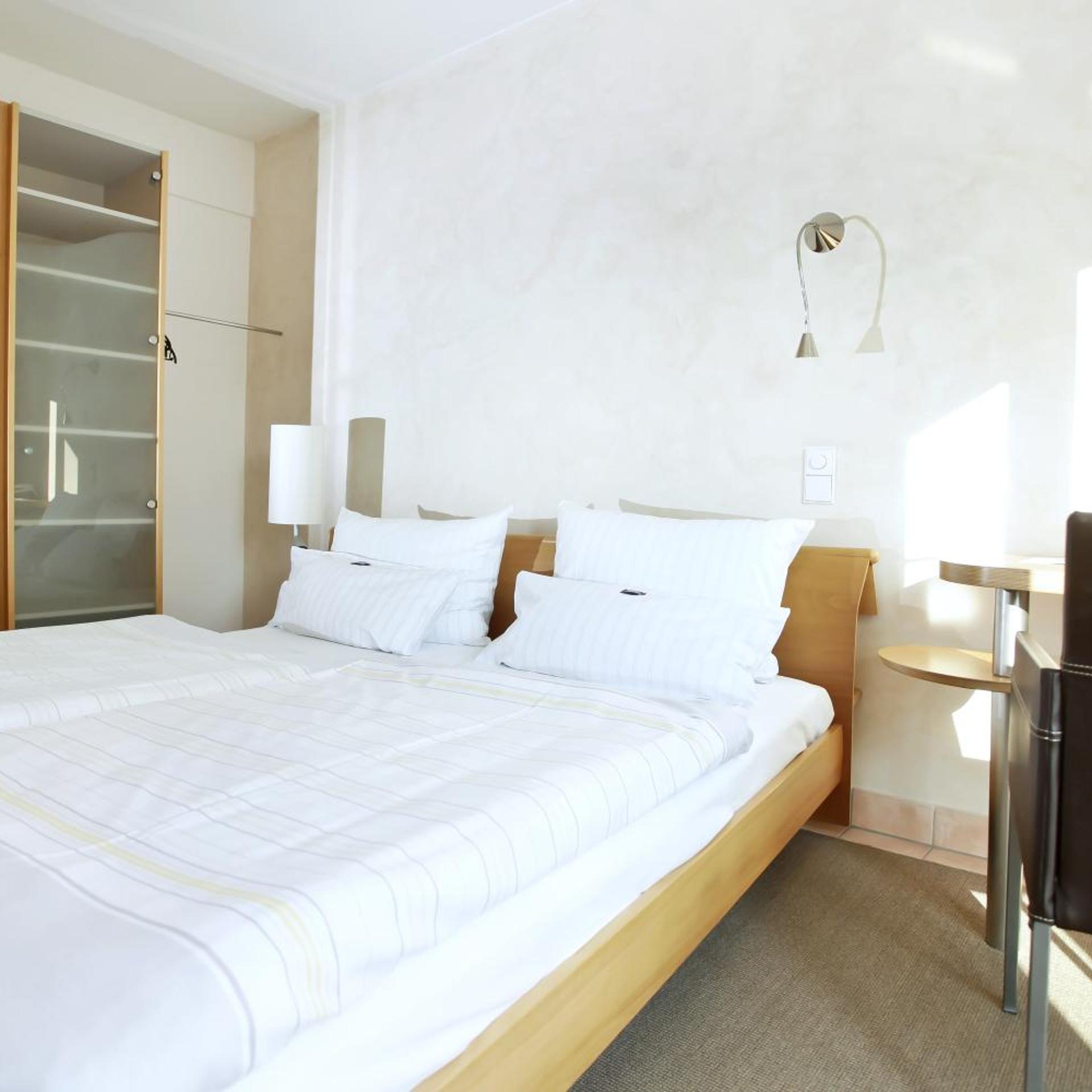 Double Bed, Street Side View