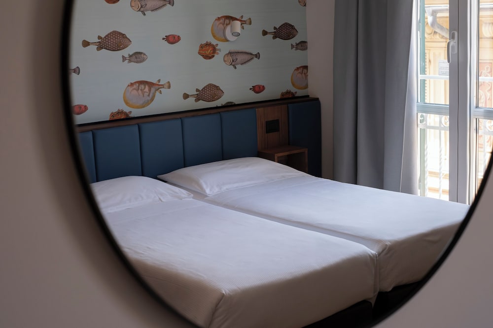 غرفة اقتصادية بسرير كوين، Hotel Italia e Lido Rapallo 3/10