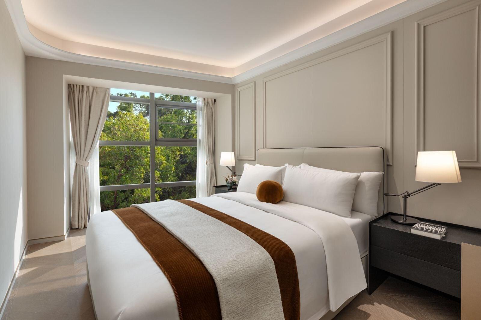 غرفة تنفيذية بغرفتي نوم، CM Plus Service Apartment Shenzhen Taige 2/9