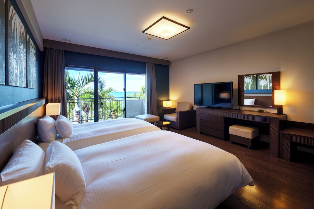 Room, Twin Beds, Sea Side, Ocean Wing