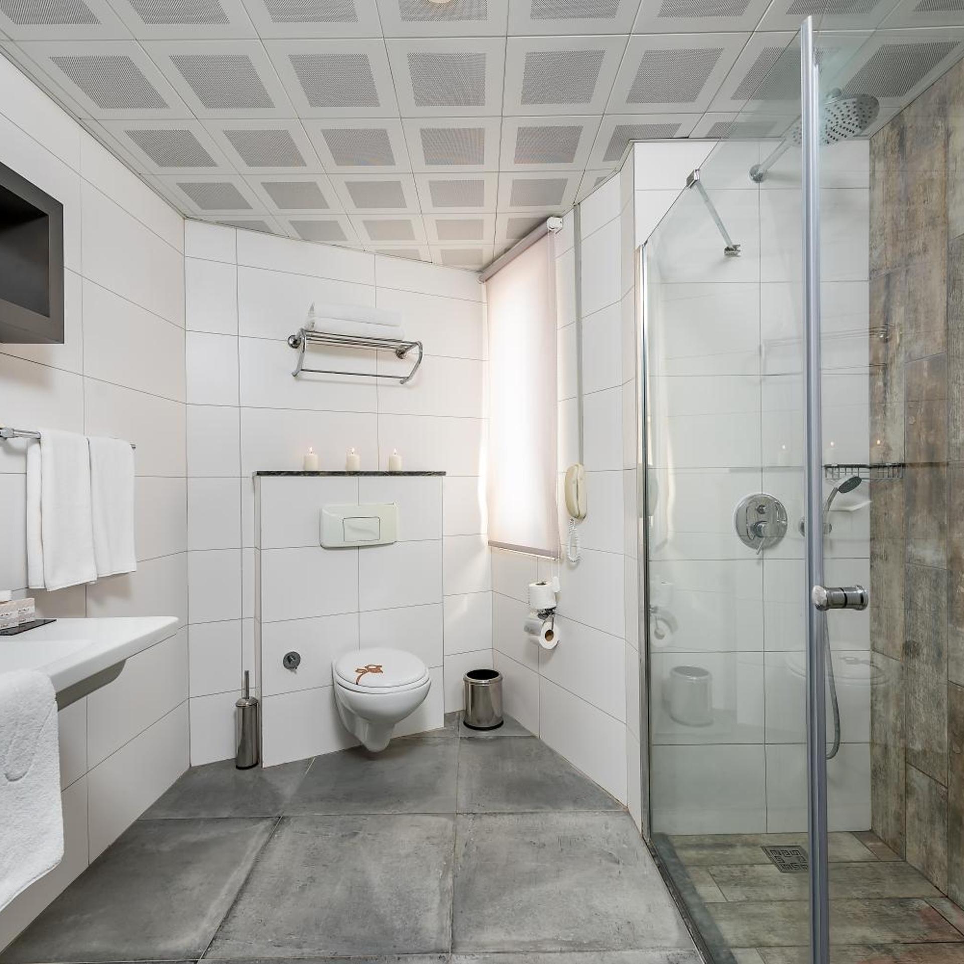 غرفة ديلوكس بشرفة، White City Beach - Adults Only +16 3/3