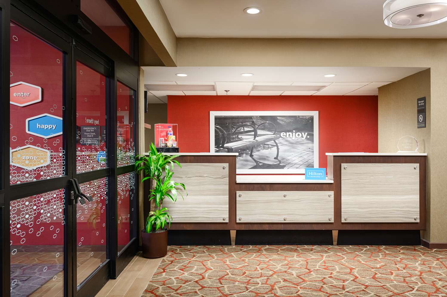 Lobby at Hampton Inn Oak Ridge Knoxville, OAK RIDGE - TN