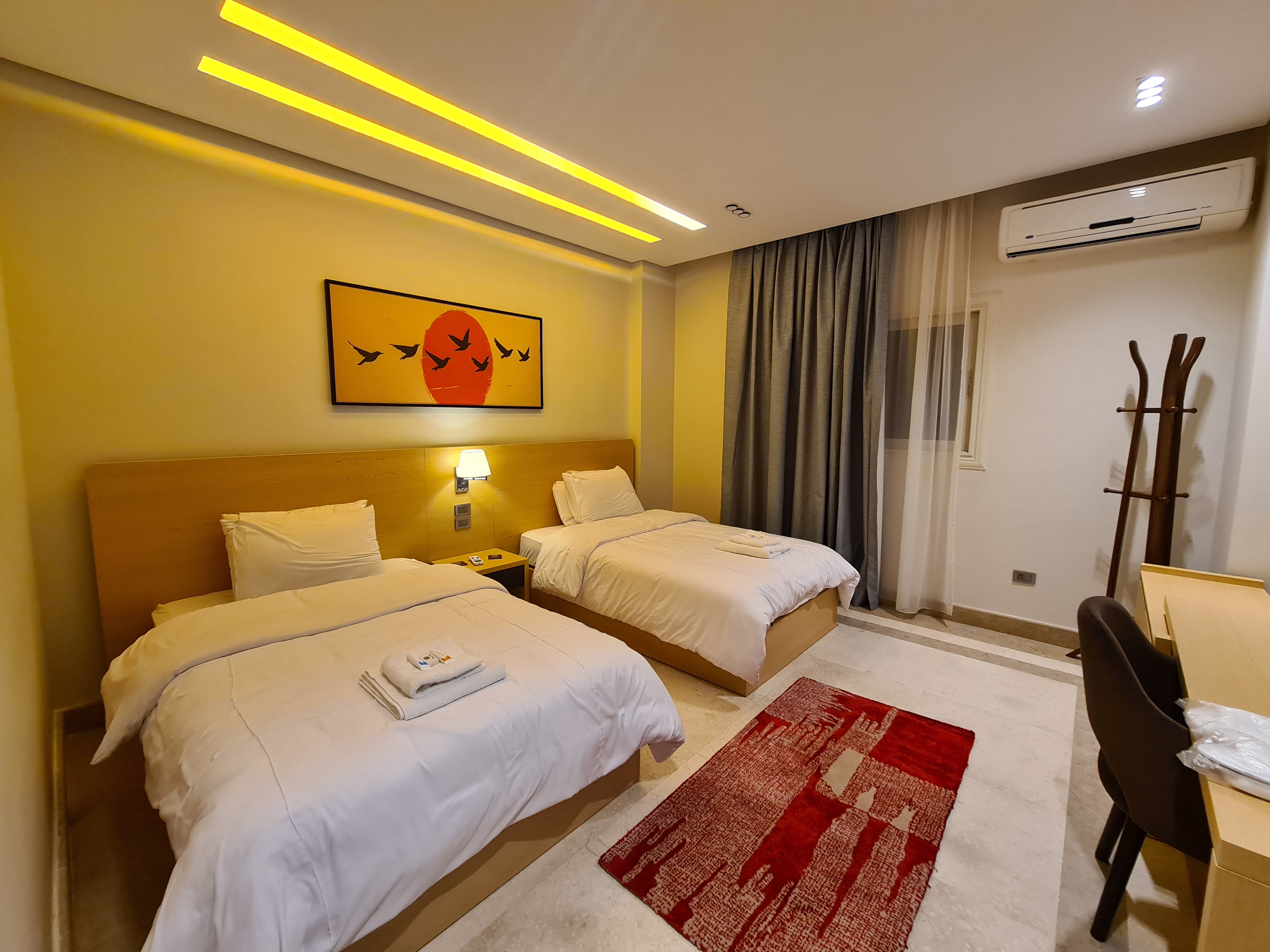 Three Bedroom Apartment with Balcony and View