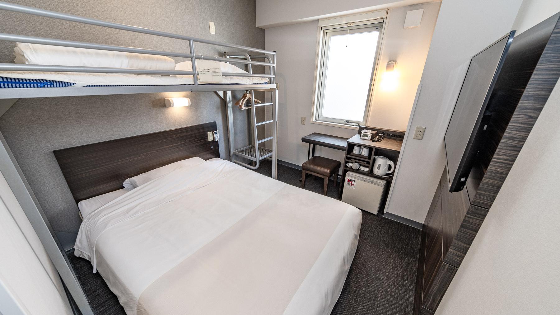 Room, Double or Single Bed, Bunk Bed, Smoking