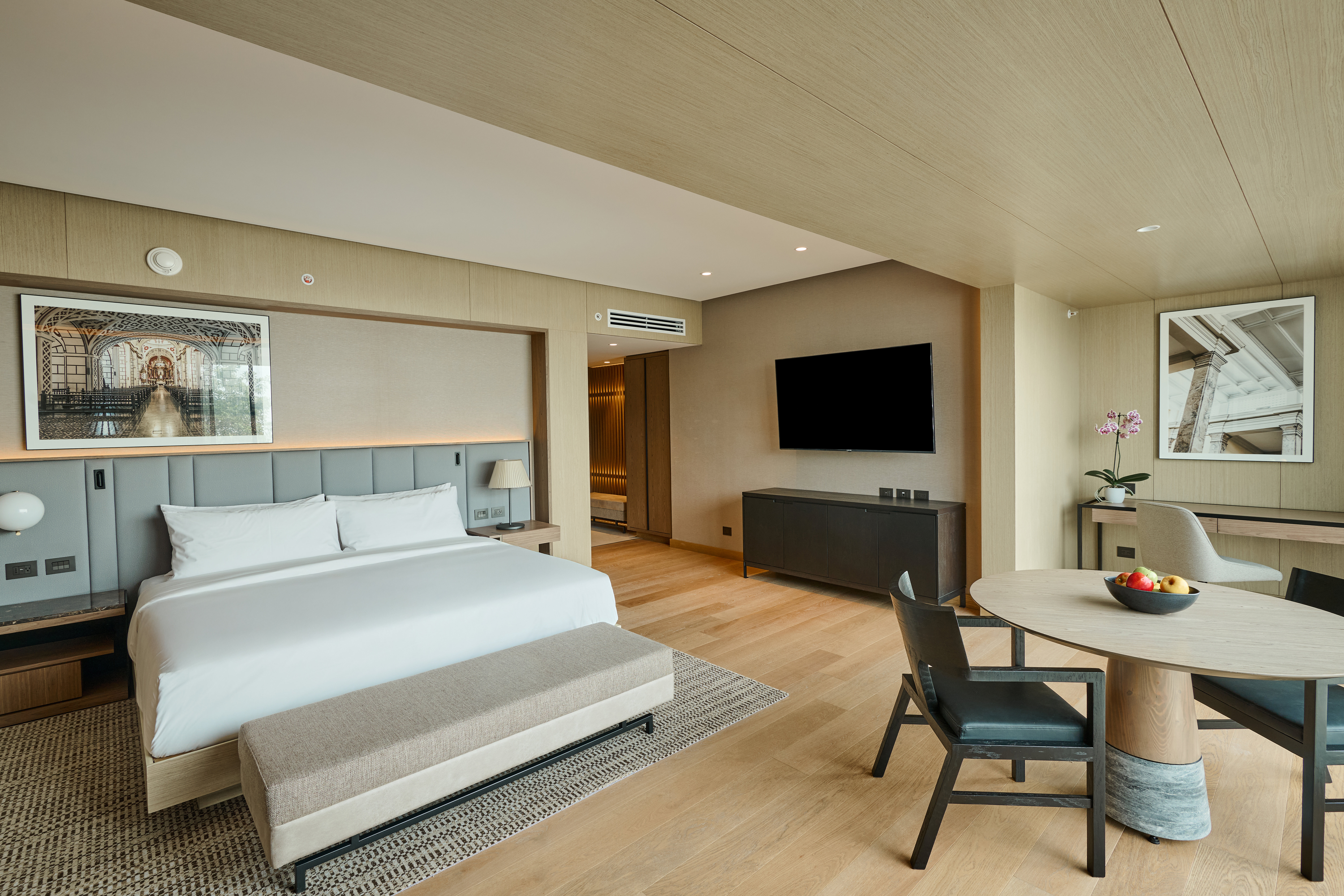 جناح جونيور بسرير كينج بإطلالة على البحر بمنطقة جلوس، InterContinental Hotels REAL LIMA MIRAFLORES 3/10