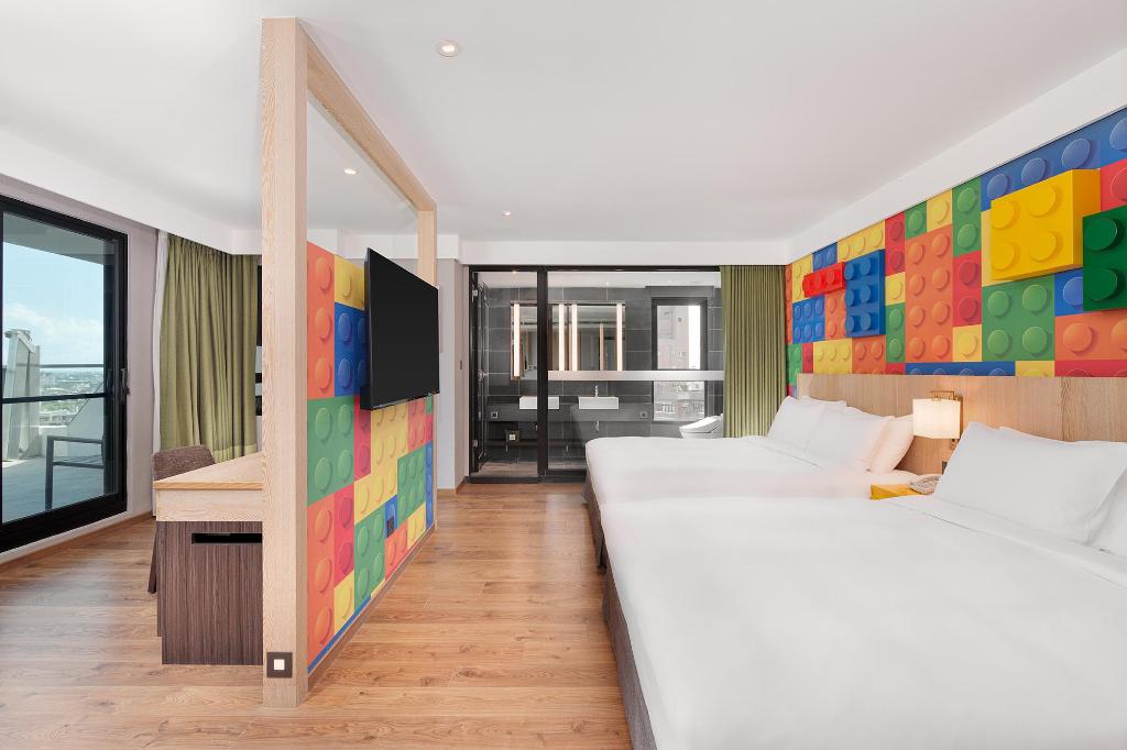 Specialty, Guest Room, Family, 2 Double Beds, City View
