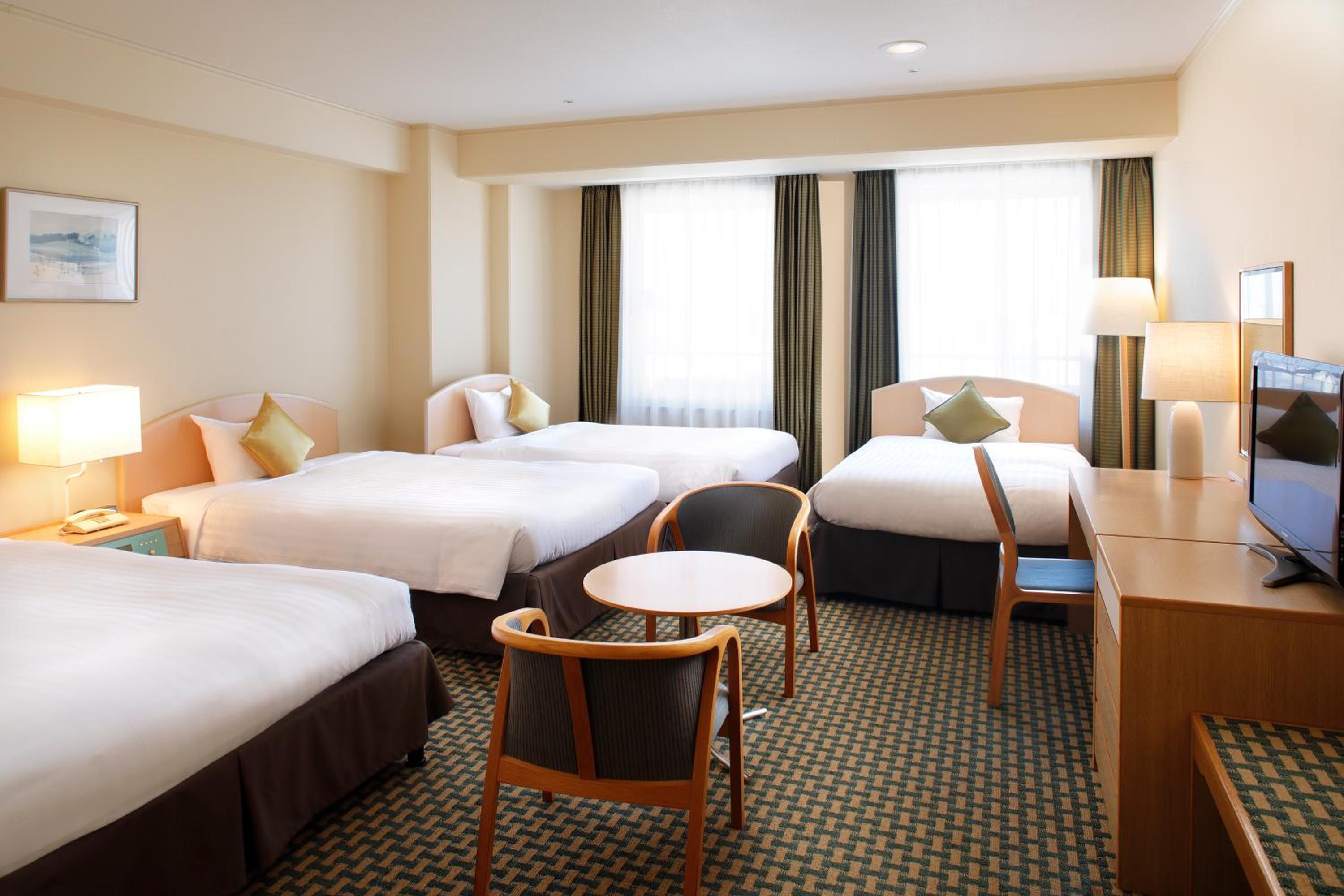 Room, Quadruple, 2 Double and Twin Beds