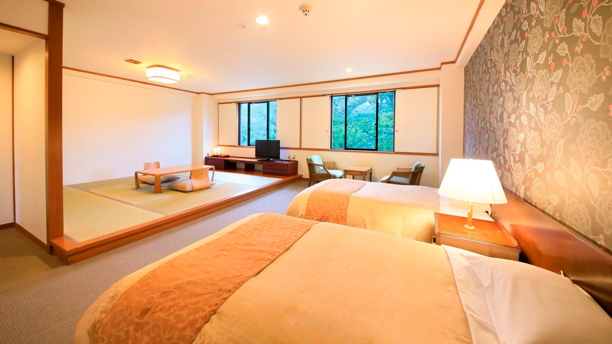 Japanese Western, Pine, Family, Forest Side