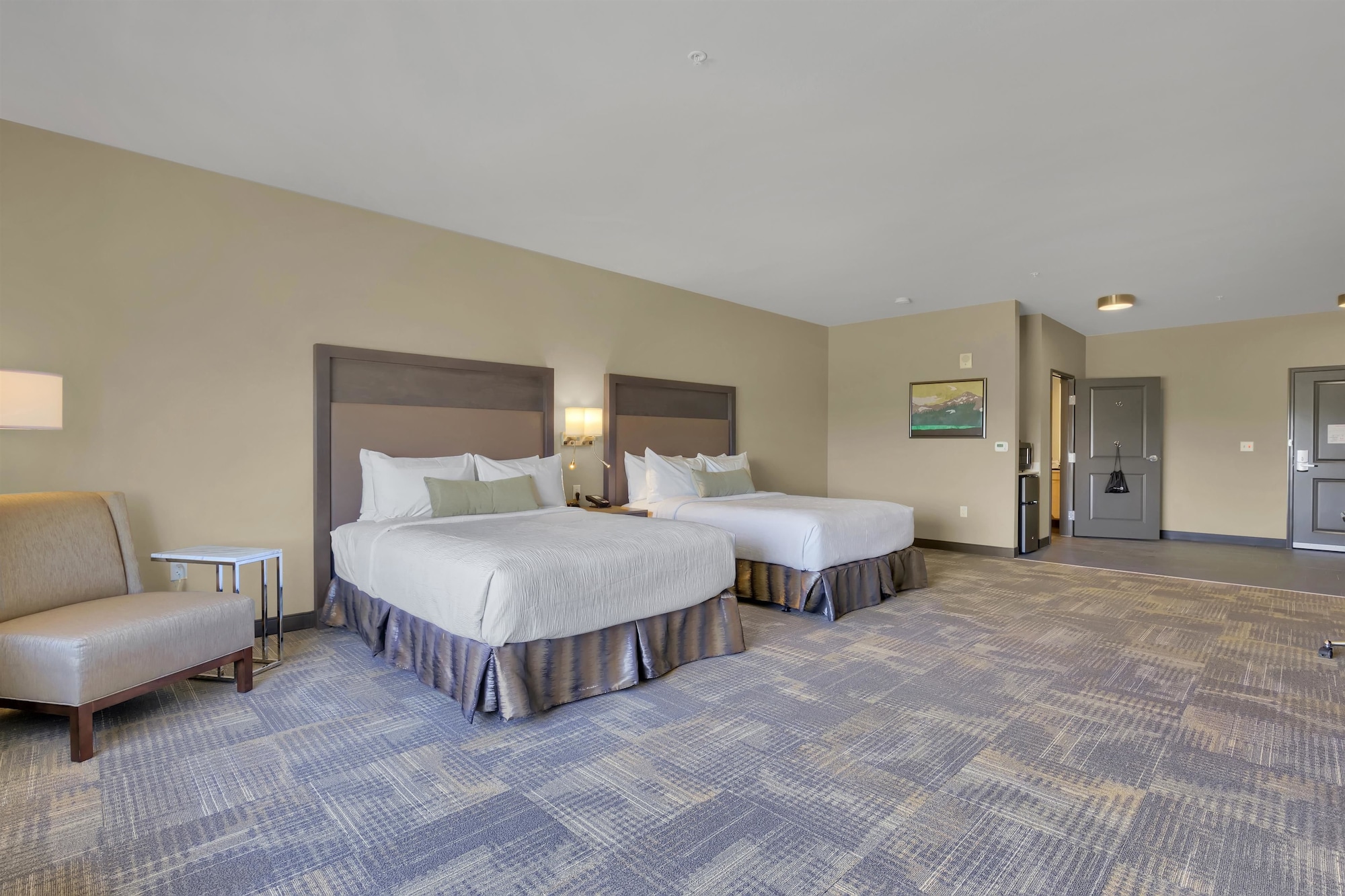 غرفة قياسية بسريرين كوين لذوي الإعاقة، Best Western Plus Executive Residency Fillmore Inn 2/7