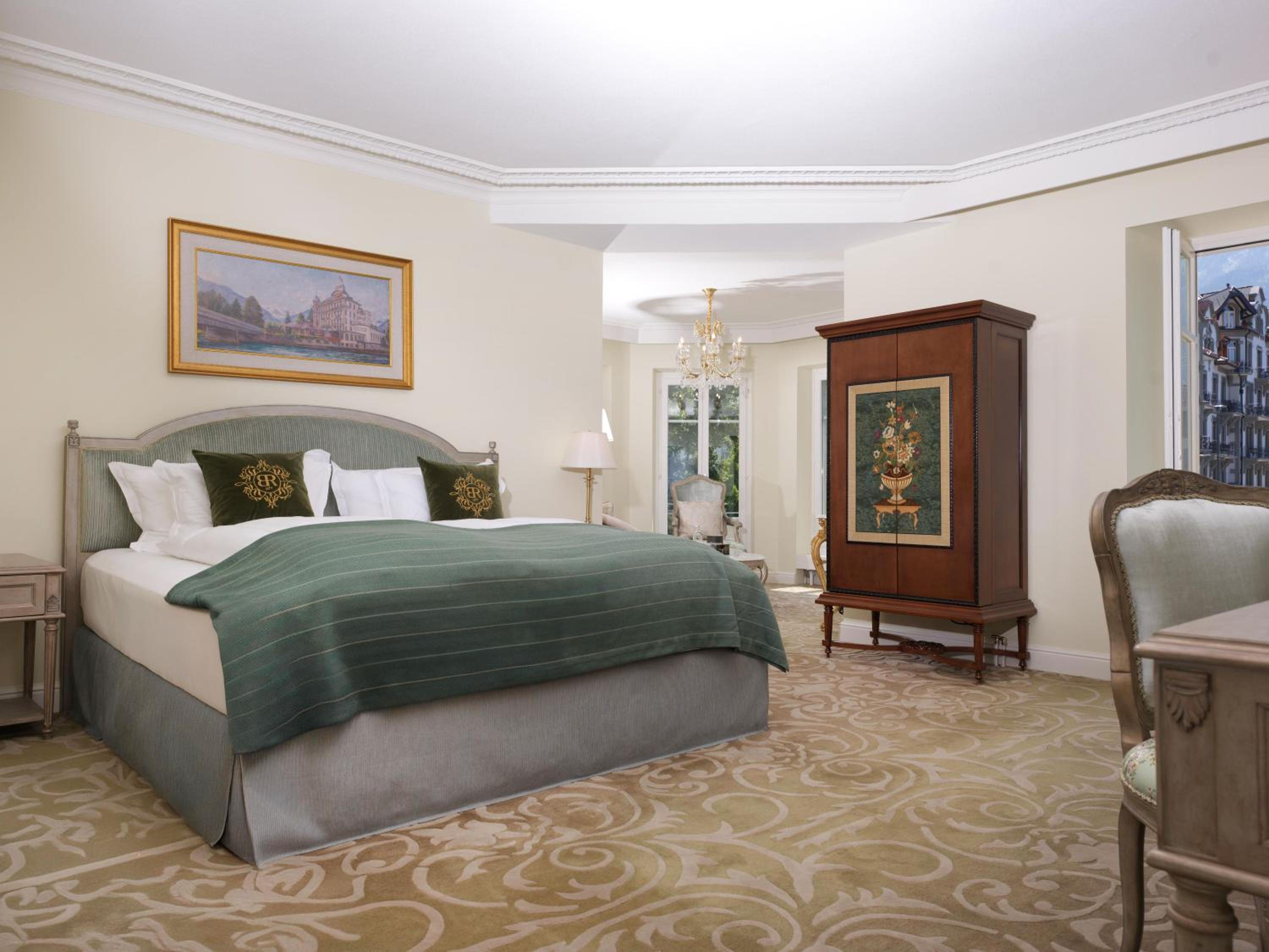 جناح جونيور ديلوكس بسرير كينج، Grand Hotel Beau Rivage 5/10