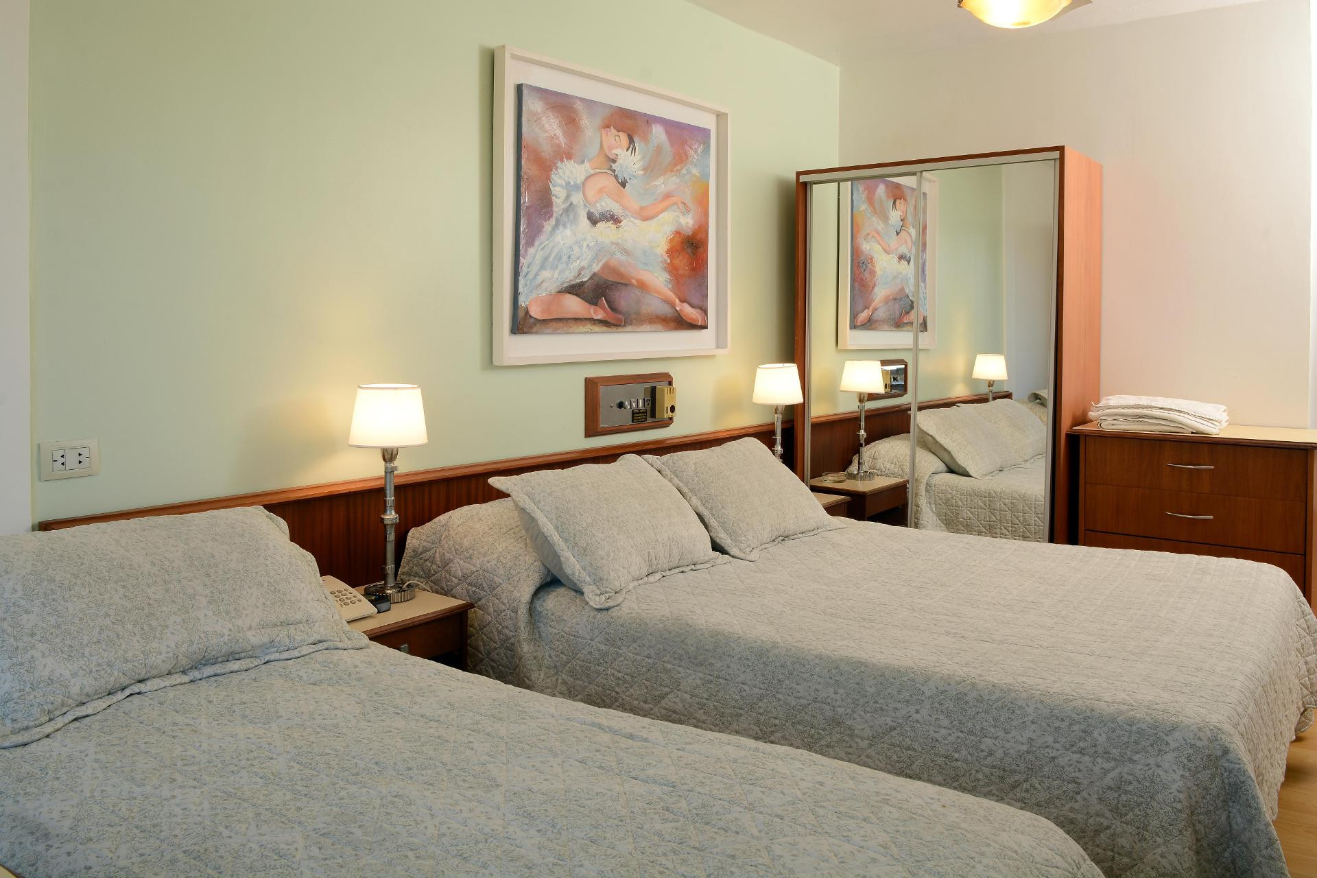 غرفة قياسية ثلاثية، Capvio Hotel 3/4