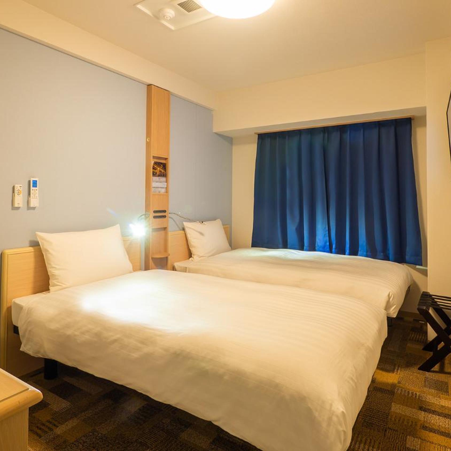 غرفة بسريرين منفصلين، Toyoko Inn Nagasaki Ekimae 2/7