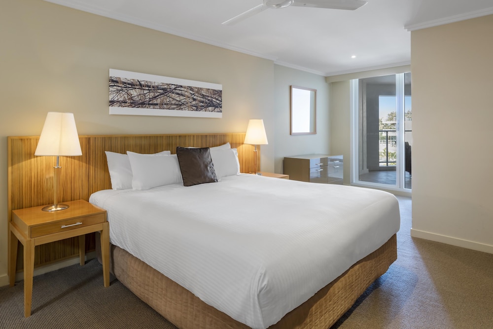 شقة بإطلالة على البحر بغرفتي نوم، Oaks Hervey Bay Resort and Spa 4/8
