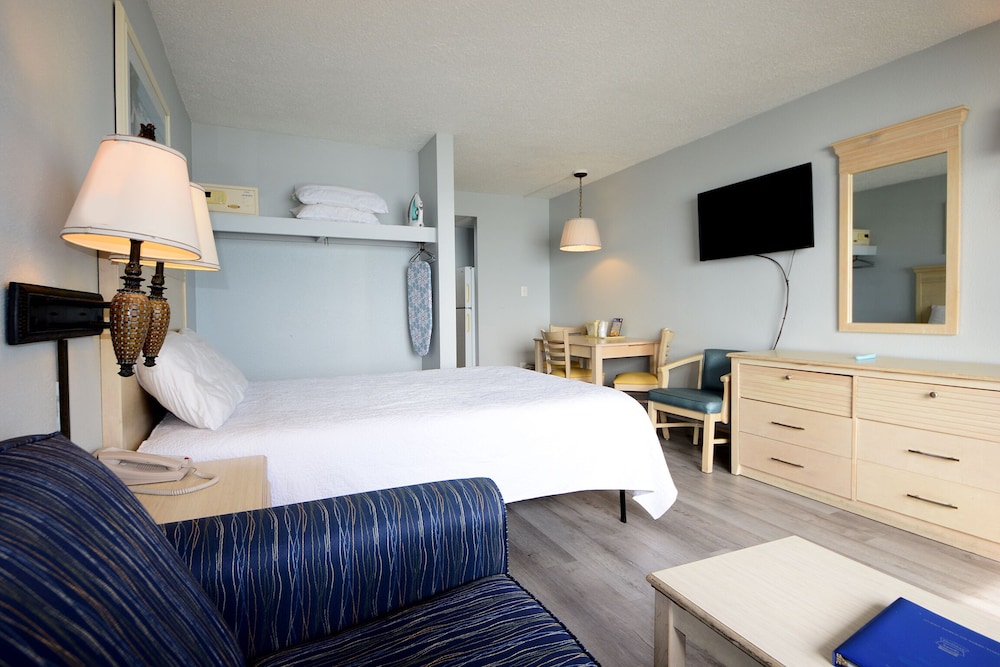1 Bedroom, Efficiency, 2 Double Beds, Boulevard View