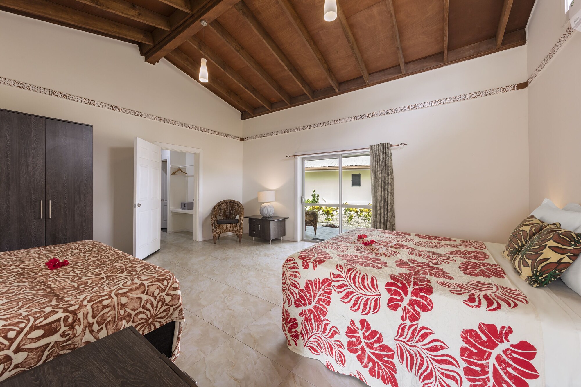 2 Bedrooms, Garden Villa, 2 King Beds, Single Bed