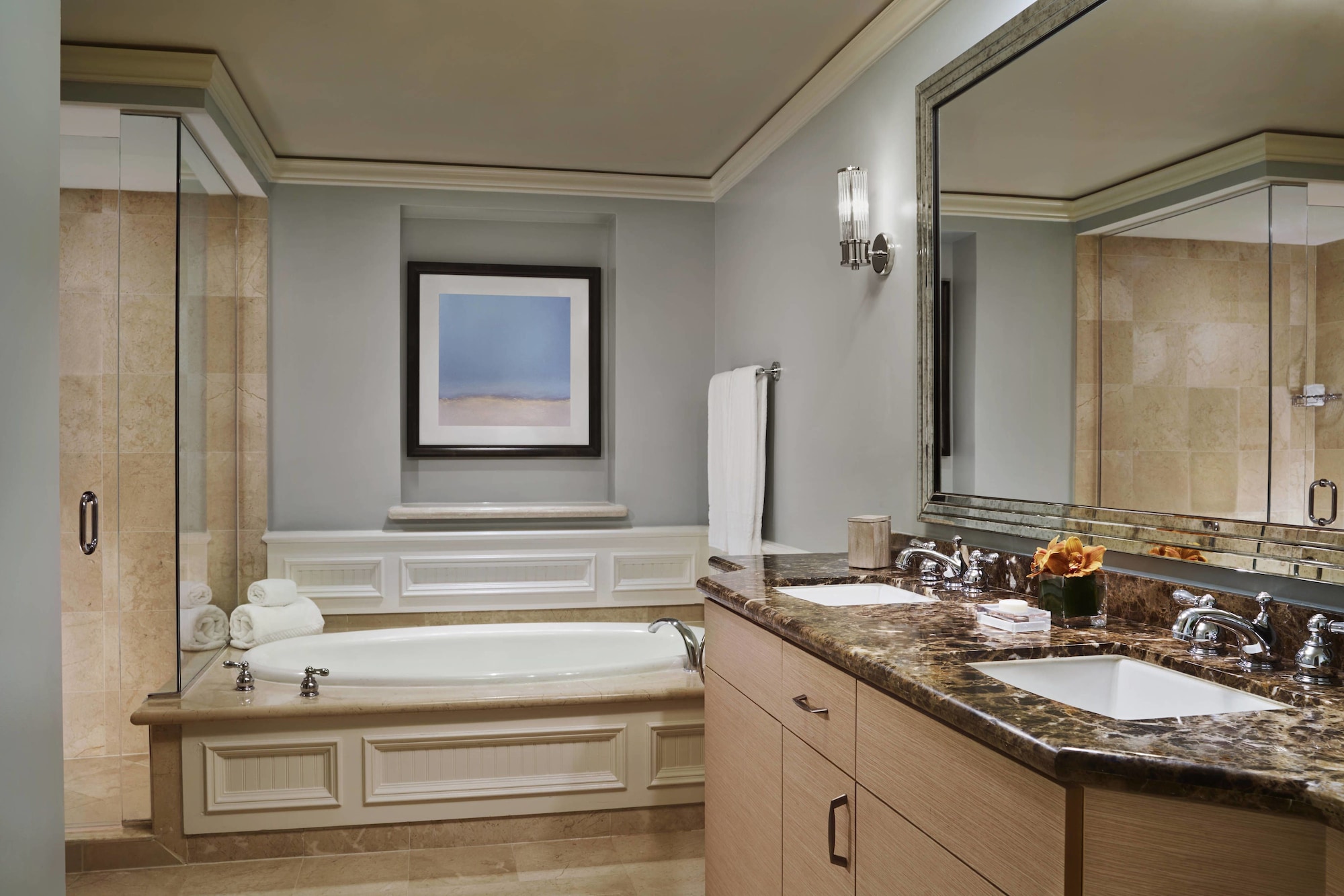 جناح بسرير مزدوج بإطلالة على البحر بغرفة نوم واحدة، The Ritz Carlton Key Biscayne 5/9