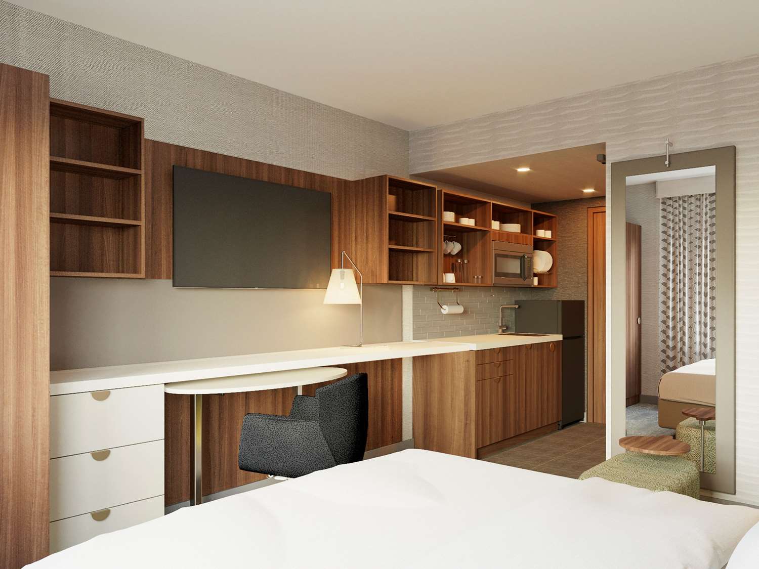 STUDIO, SUITE, QUEEN BED, WATER VIEW