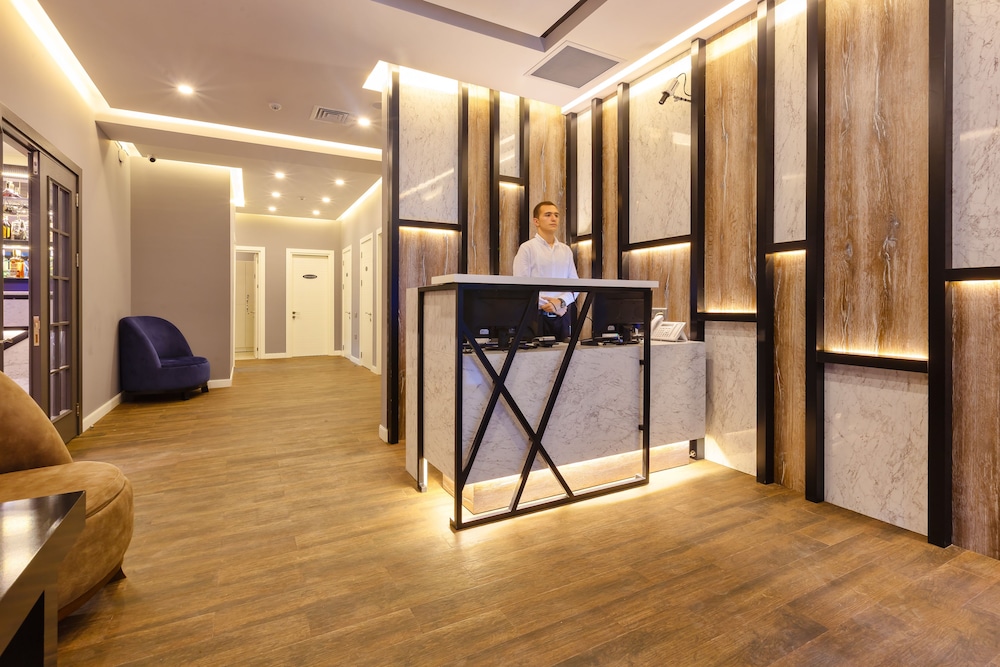 Lobby at Aksent Hotel, BAKU