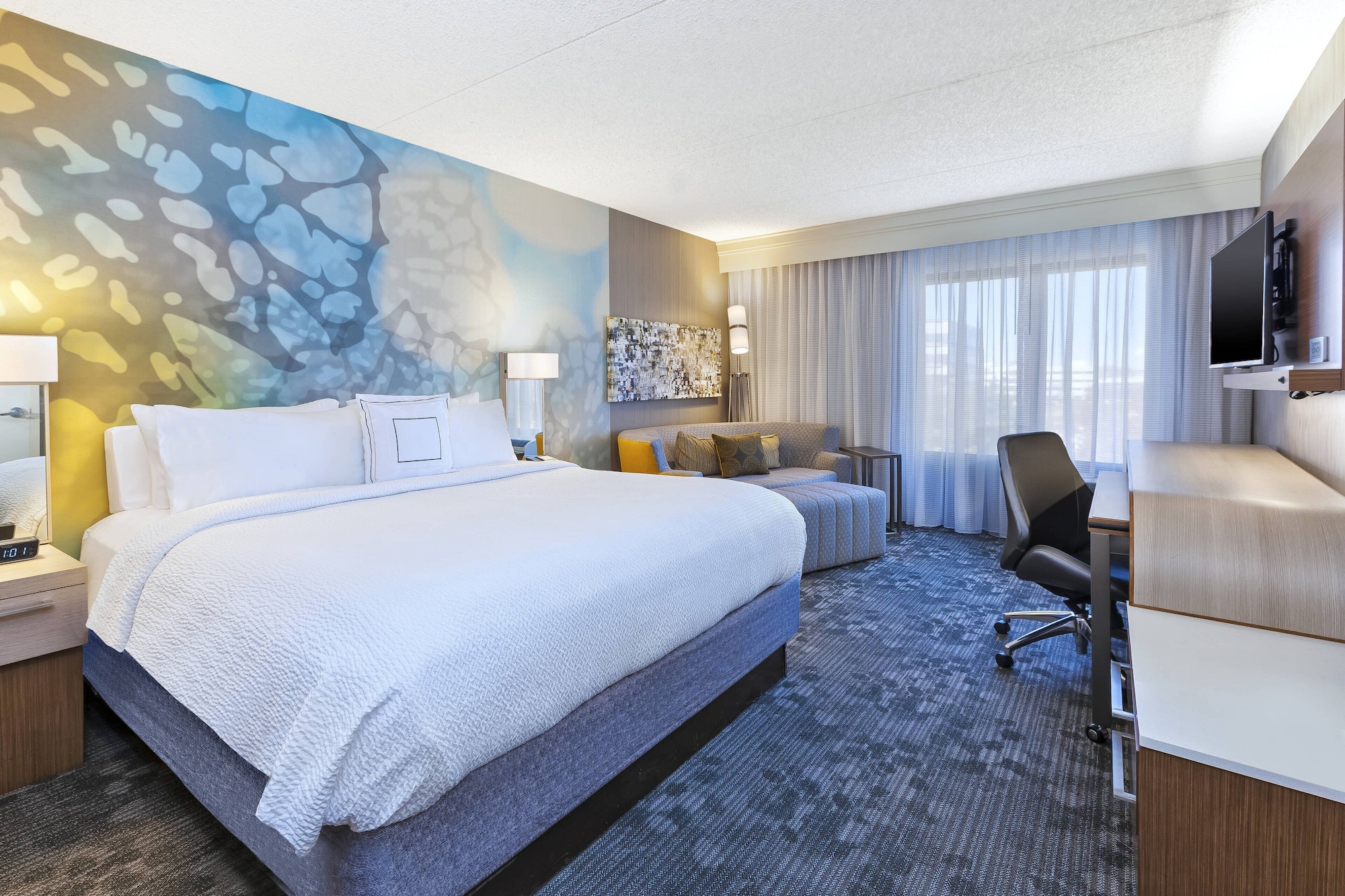 Room, King Bed, Sofa