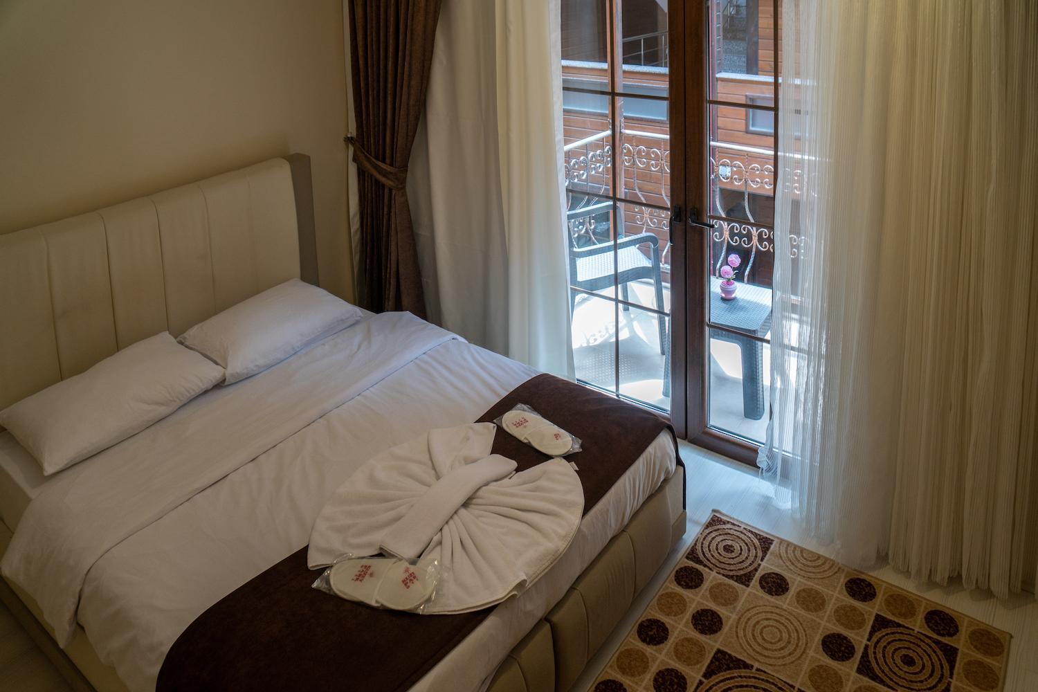شقة بإطلالة على النهر بشرفة بغرفة نوم واحدة، Kuzey Park Hotel 3/8