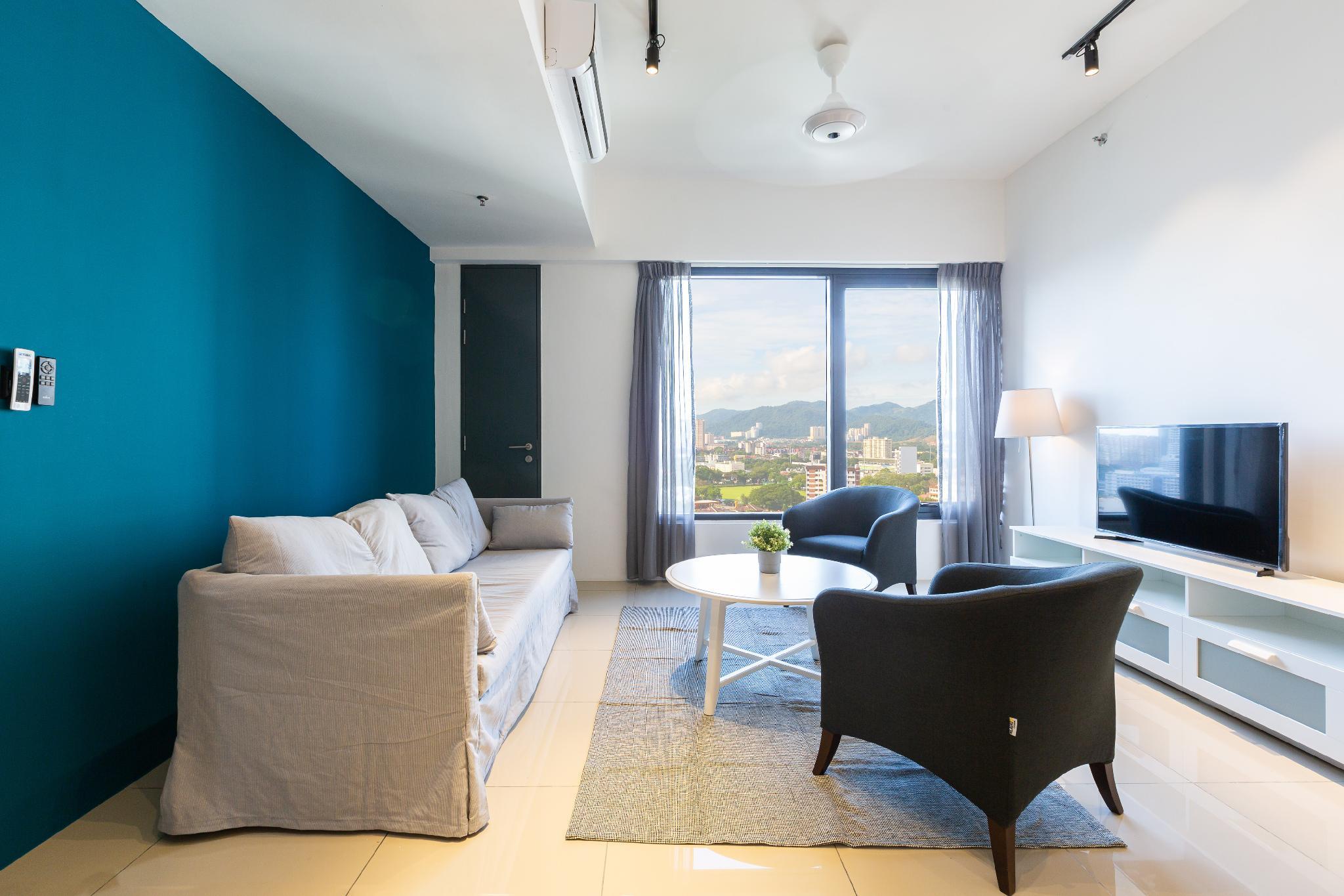 2 Bedrooms, City, Suite