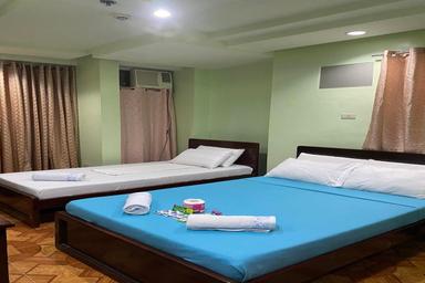 Room, Triple, Double Bed, No Window