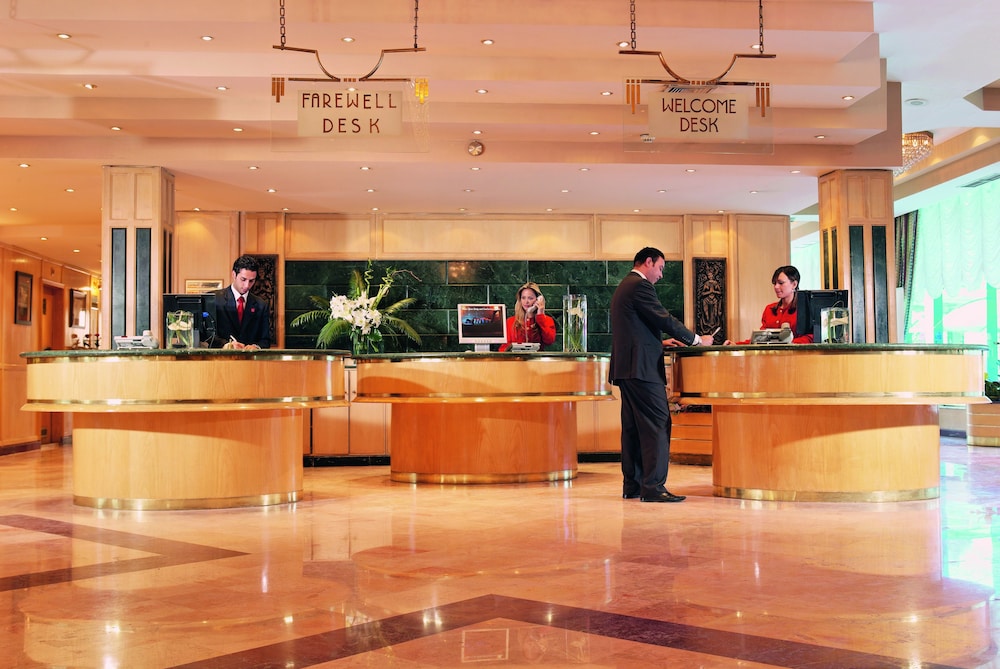 Lobby at Cairo Pyramids Hotel, GIZA