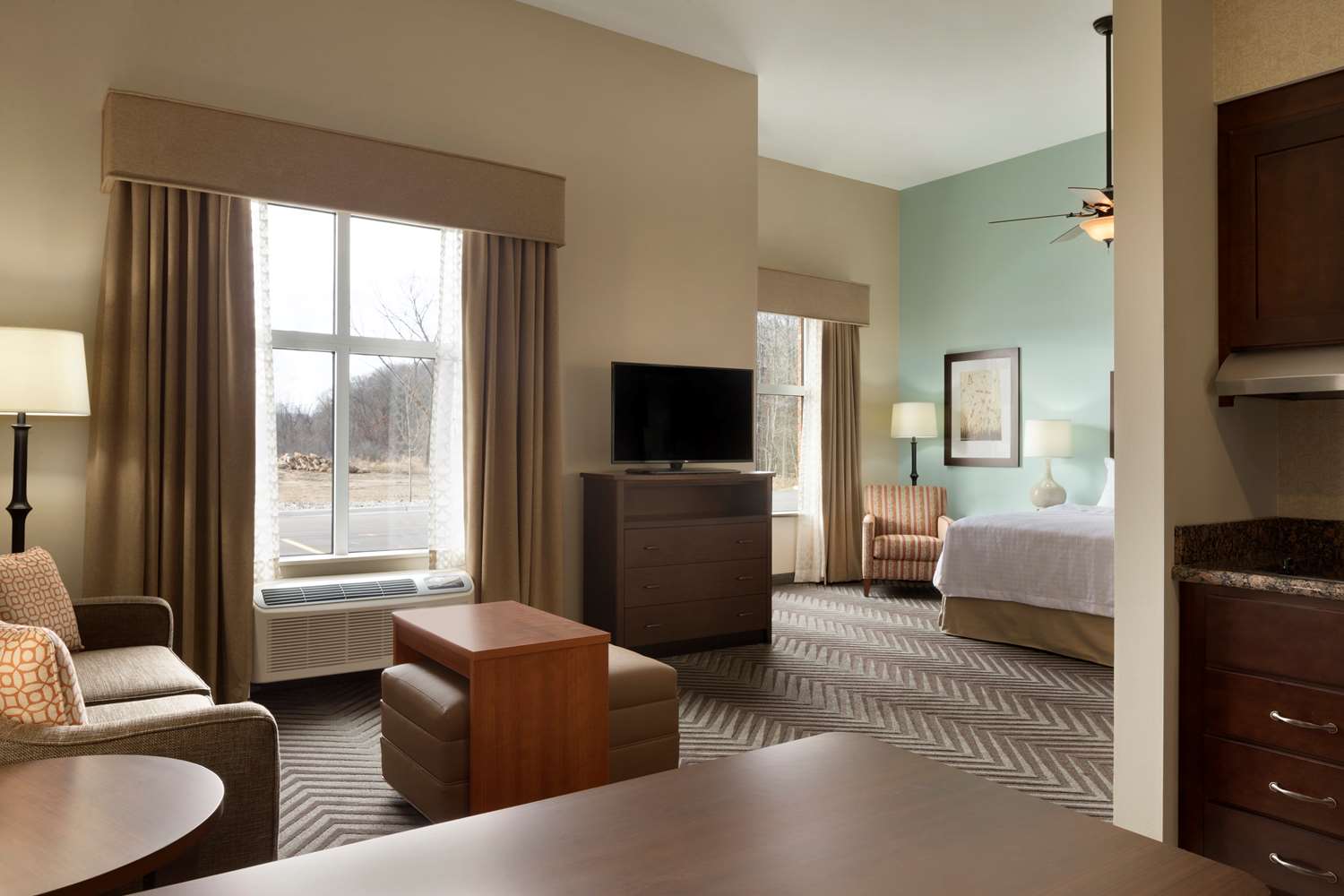 جناح استوديو بسرير كينج لذوي الإعاقة