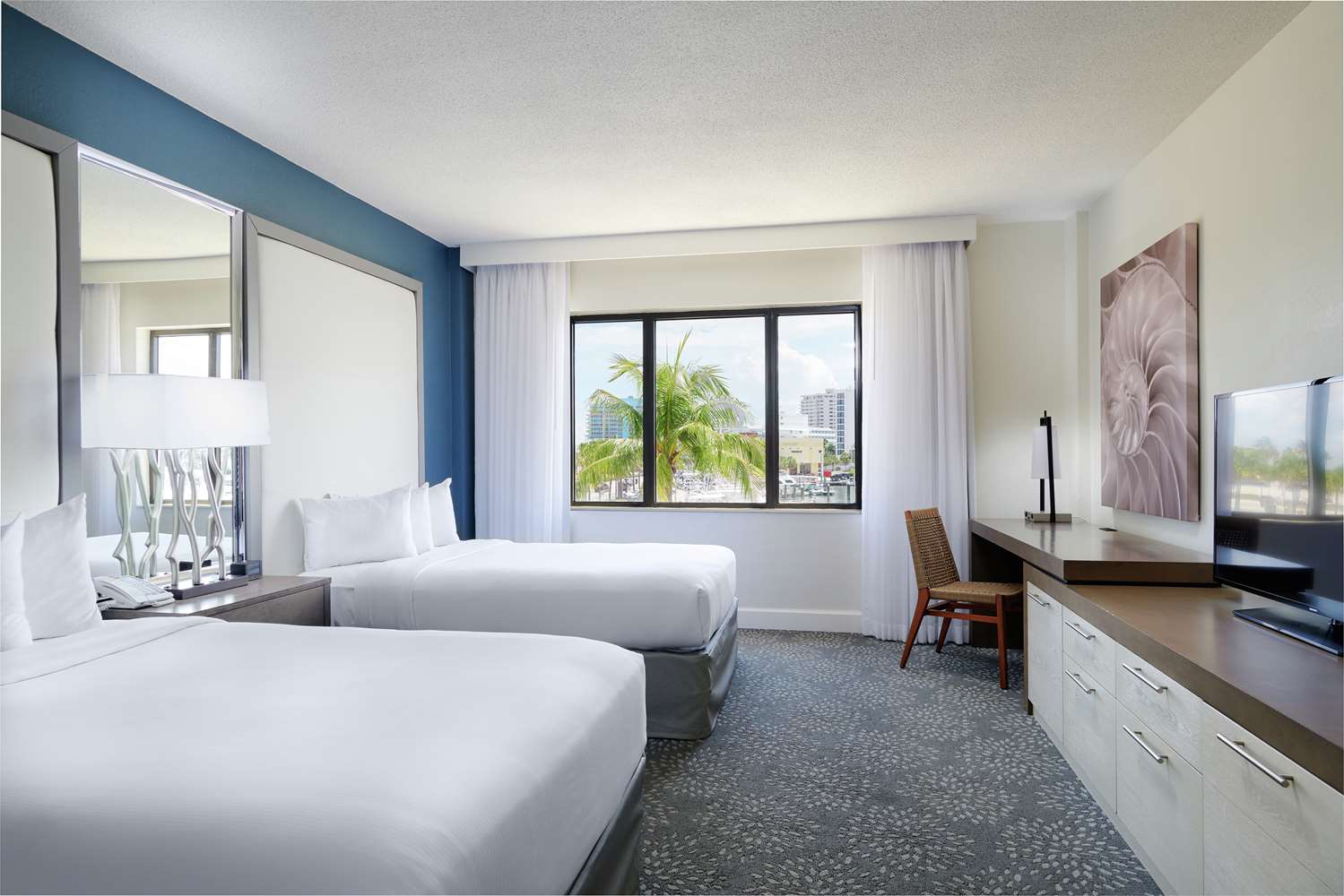 ROOM, 2 DOUBLE BEDS, MARINA VIEW, MARINA BUILDING