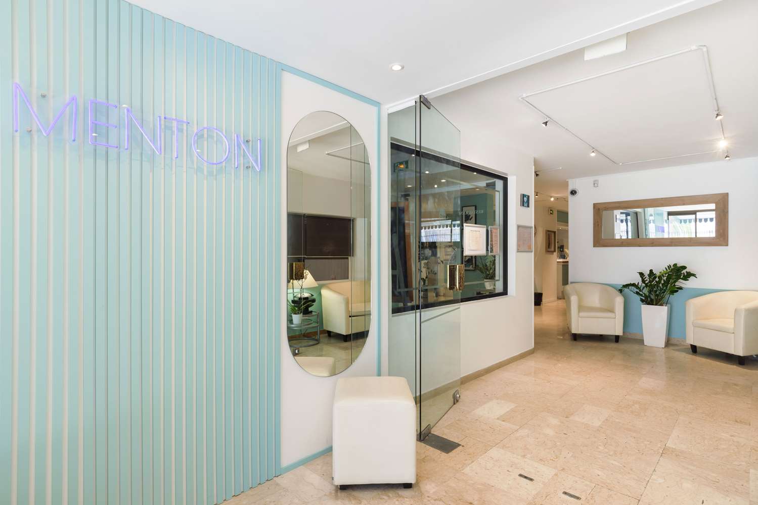 Lobby at Best Western Hotel Mediterranee Menton, MENTON