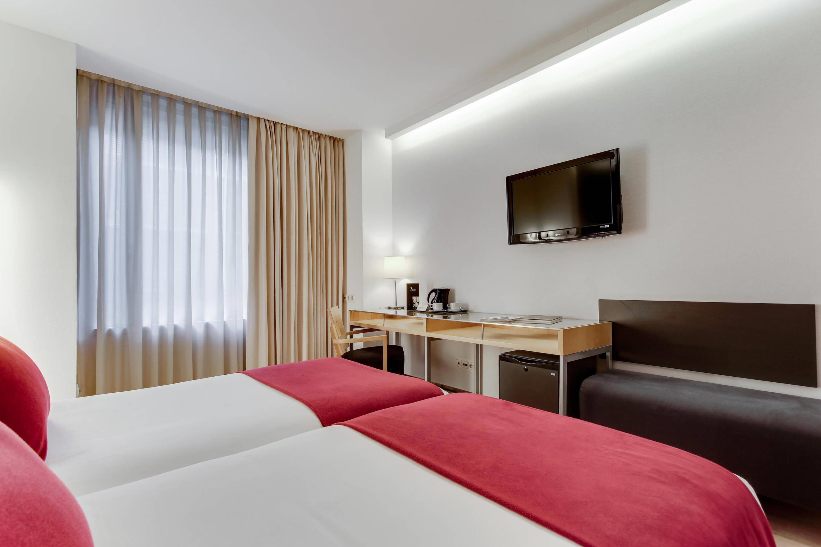 غرفة كلاسيكية مفردة بسريرين منفصلين، Sercotel Caspe (ex. Ayre Hotel Caspe) 5/10