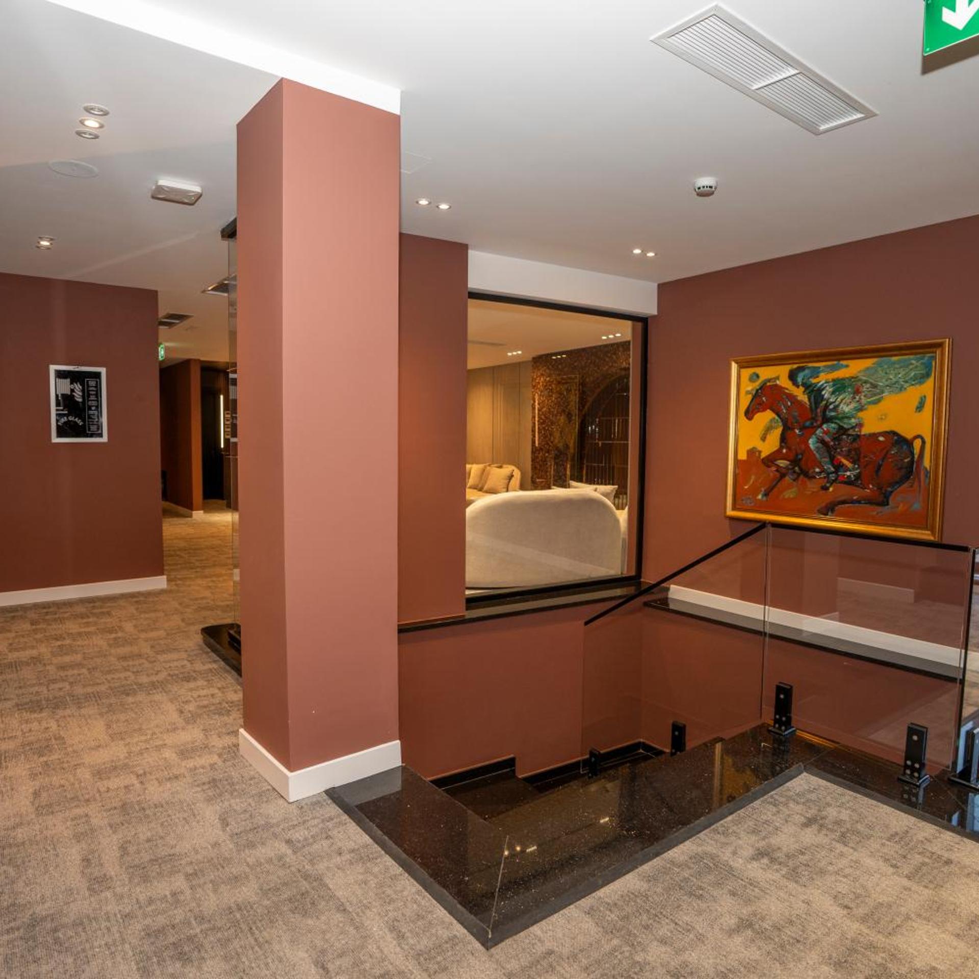 Lobby at Hotel Consul, SHKODER