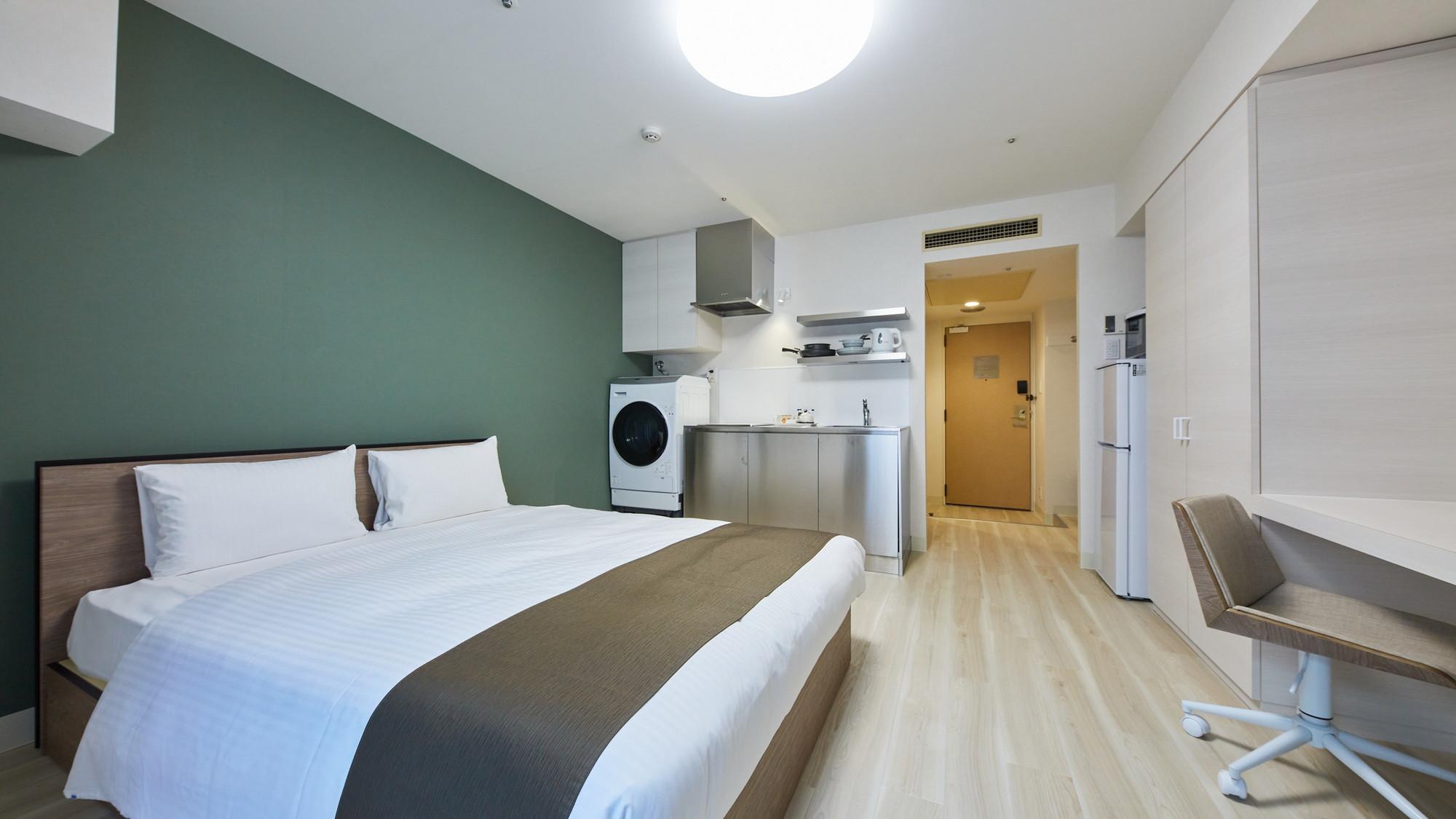 Comfort, Double Bed, Washing Machine, Kitchen
