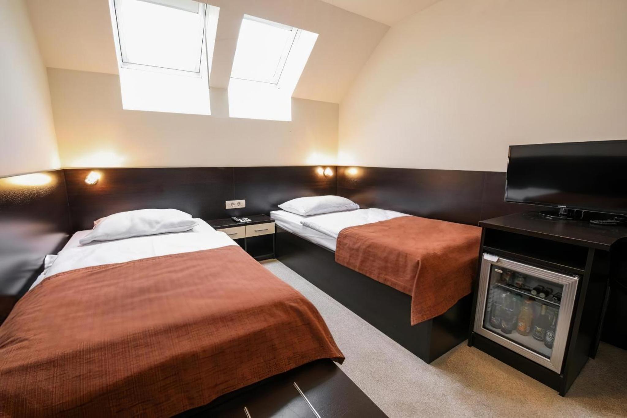 Room, Double or Twin Bed, Attic