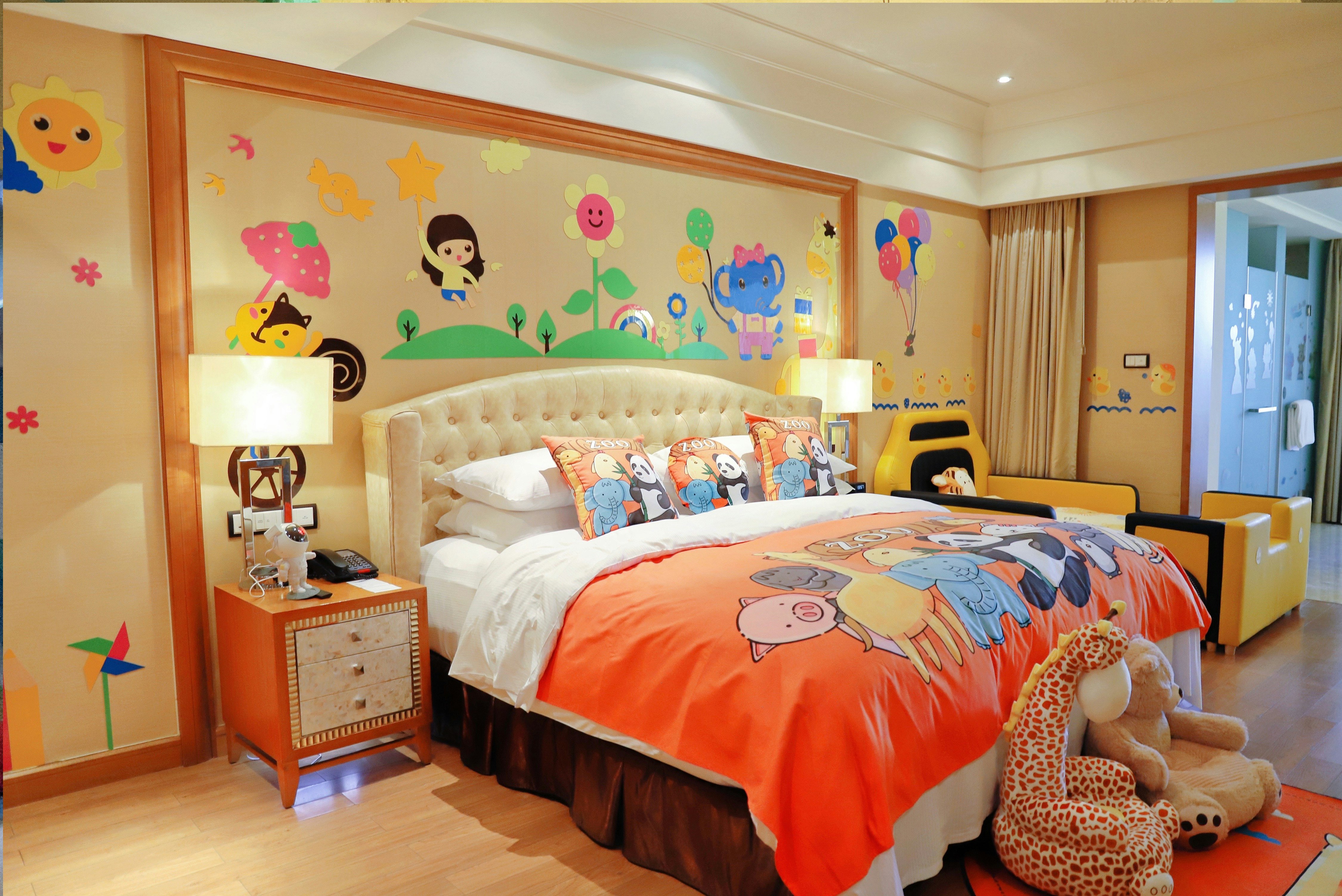 Garden, Family, King Bed