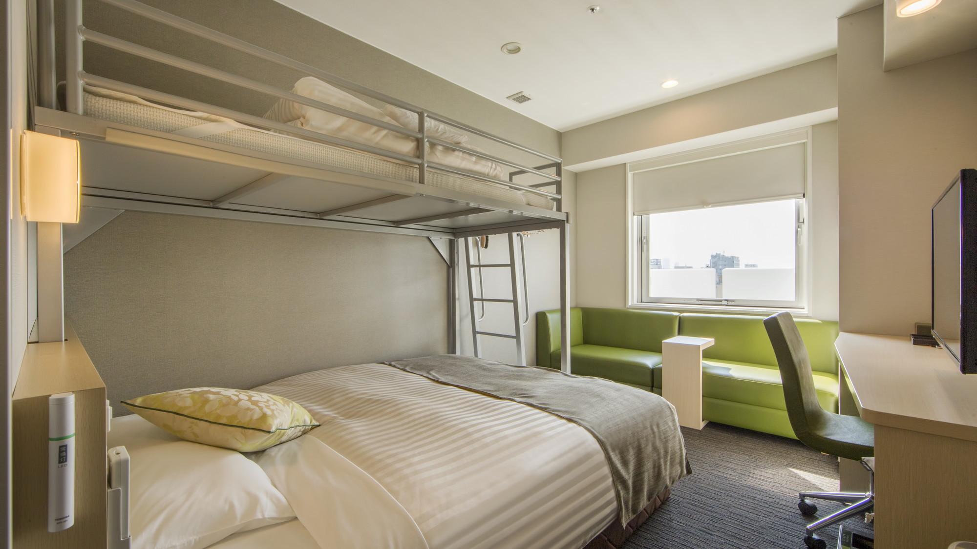 Room, Double or Single Bed, Bunk Bed