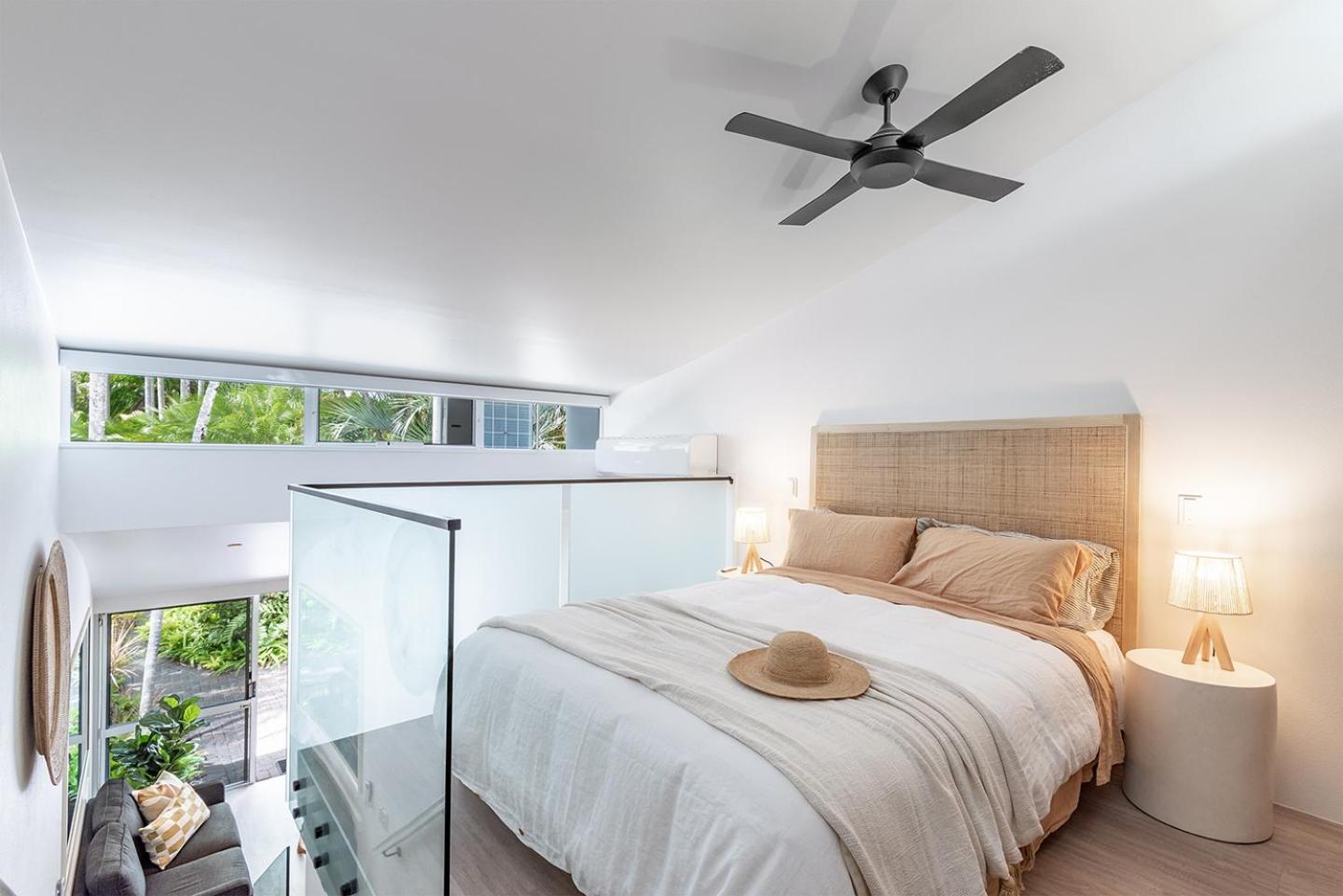 شقة سوبيريور بإطلالة على الحديقة